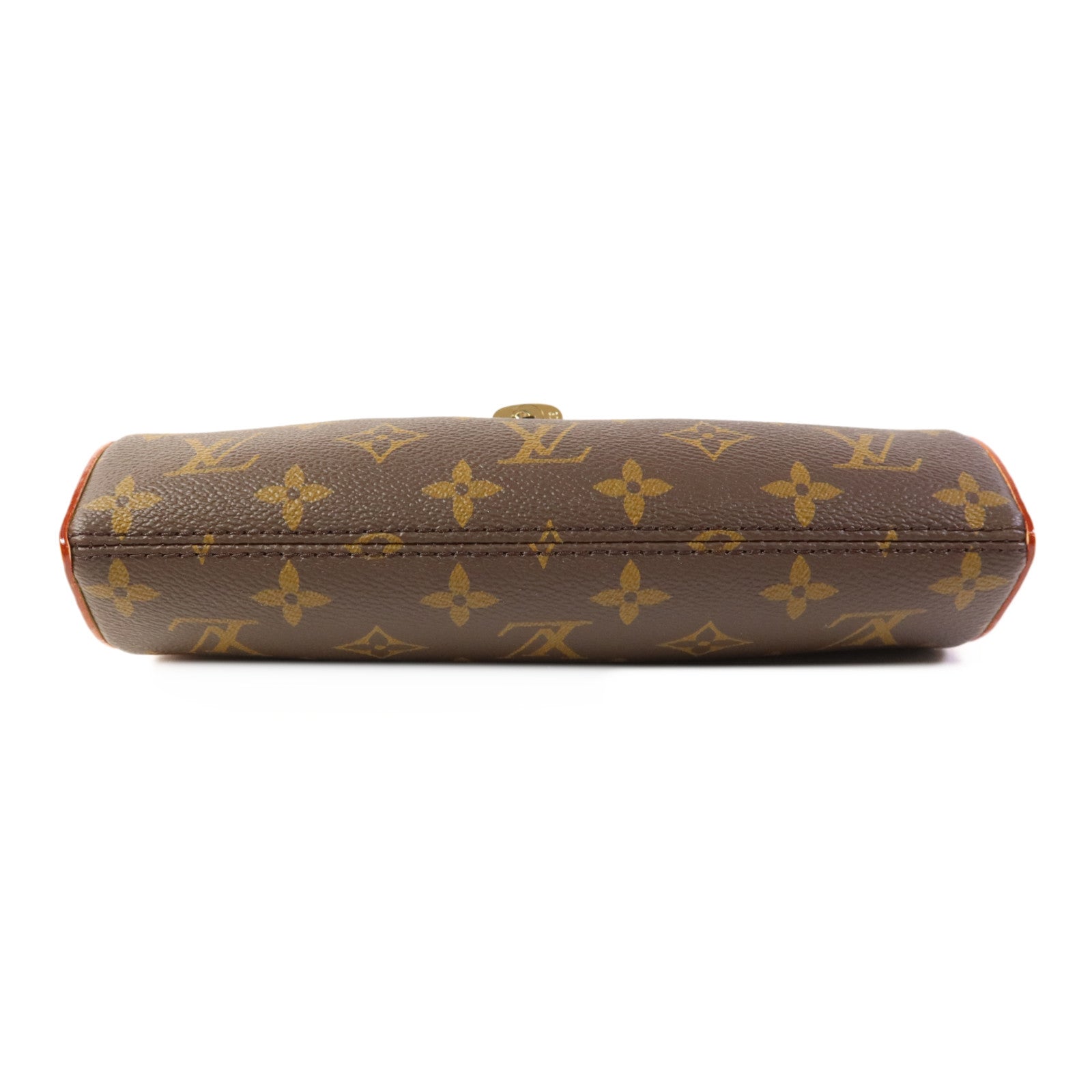 LOUIS VUITTON Monogram Pochette Tirette金扣手挽肩背兩用袋