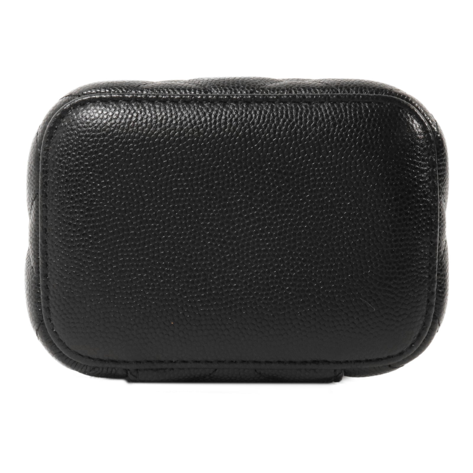 CHANEL 牛皮皮革Vanity Case鏈帶手拿包