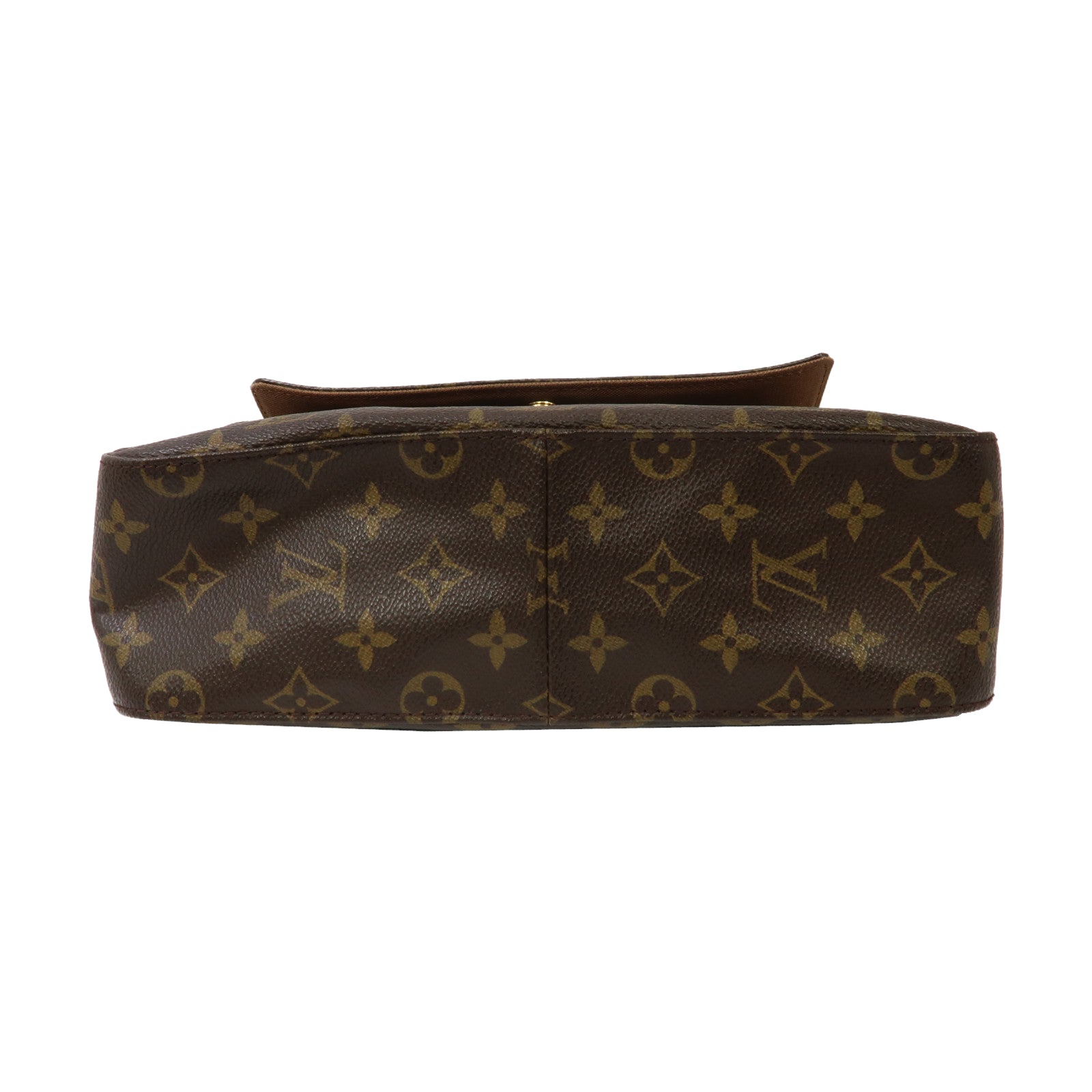 LOUIS VUITTON Monogram Mini Looping金扣肩背袋啡色