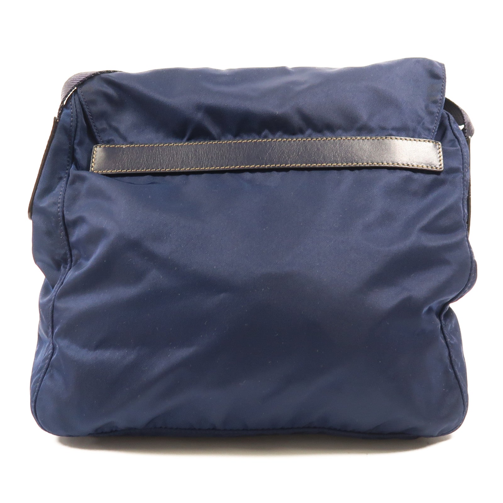 PRADA 尼龍Shoulder Bag銀扣肩背袋