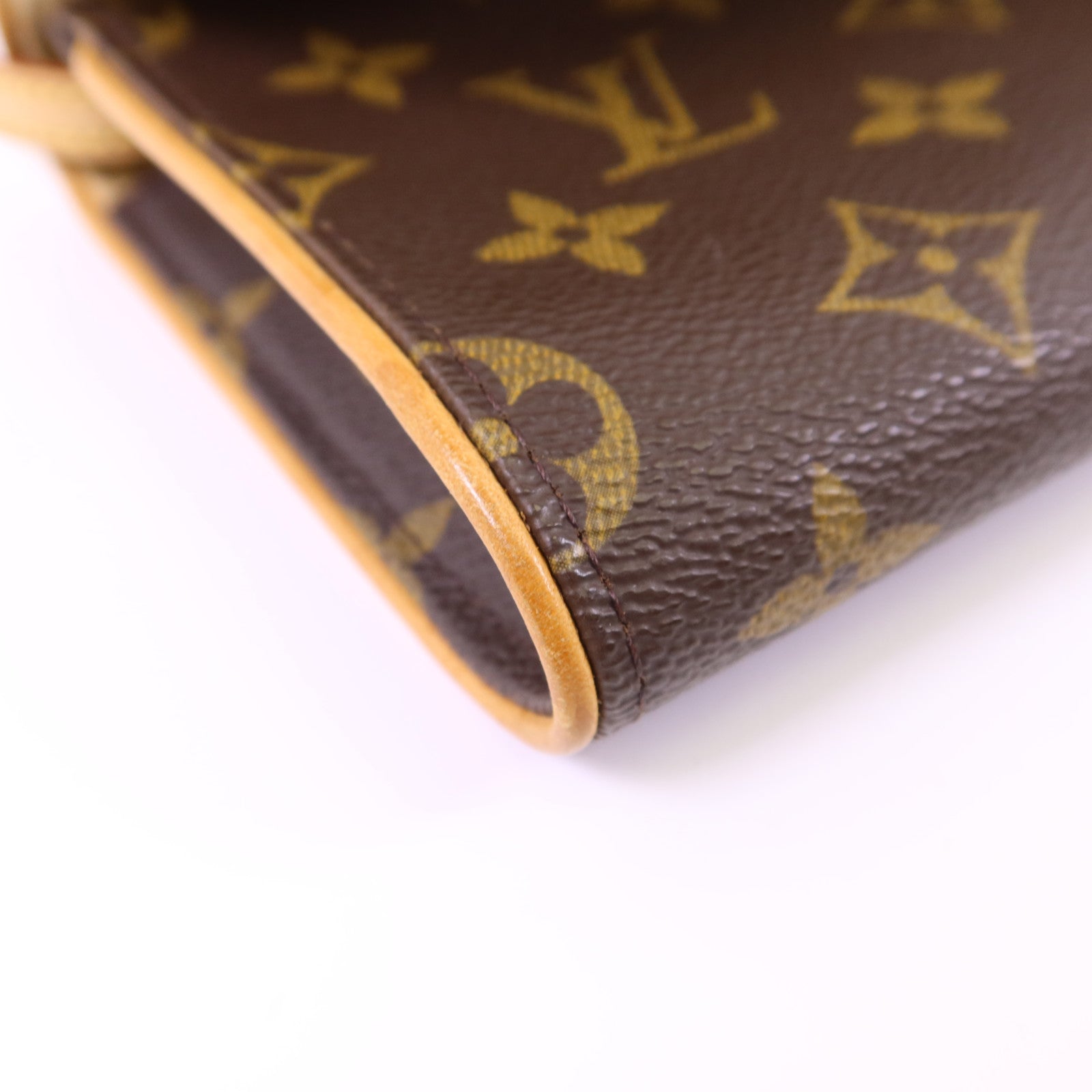 LOUIS VUITTON Monogram Pochette Twin GM金扣肩背袋