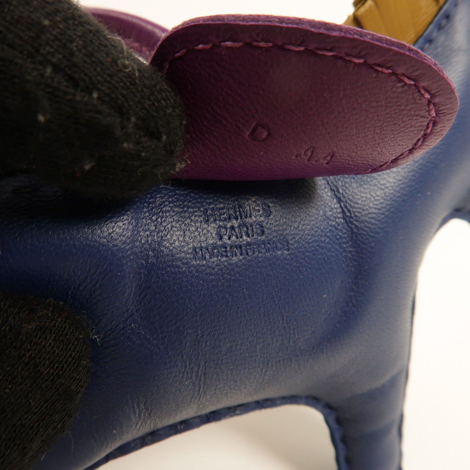 HERMES Milo皮革Rodeo MM掛飾