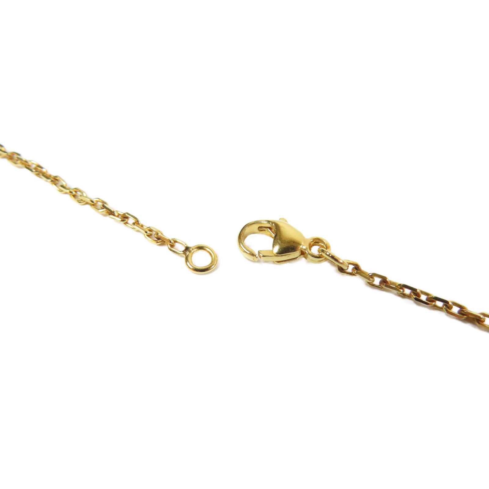 HERMES 金屬Pop H Necklace項鍊粉紅色/金色