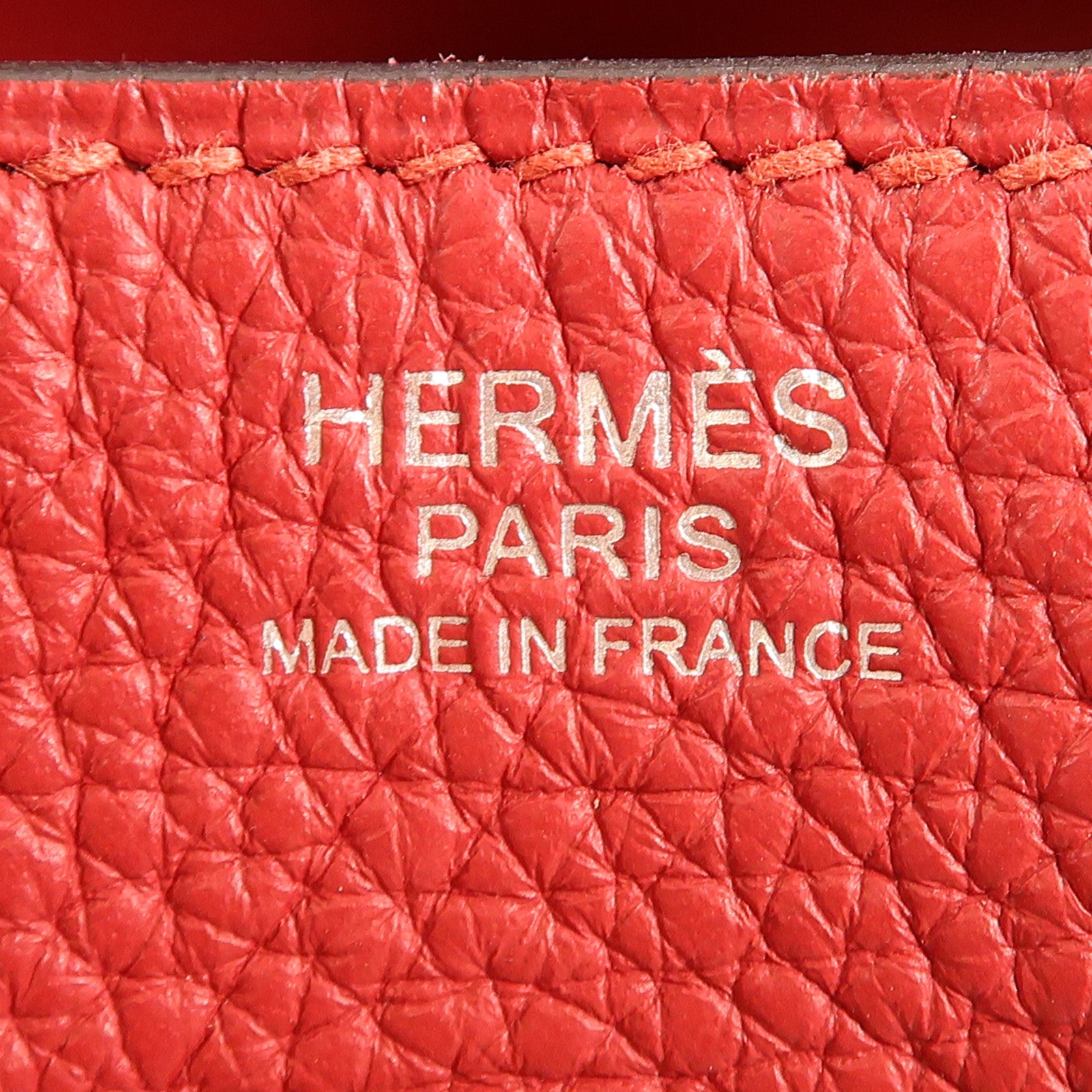 HERMES Clemence皮革Lindy 30銀扣手挽肩背兩用袋