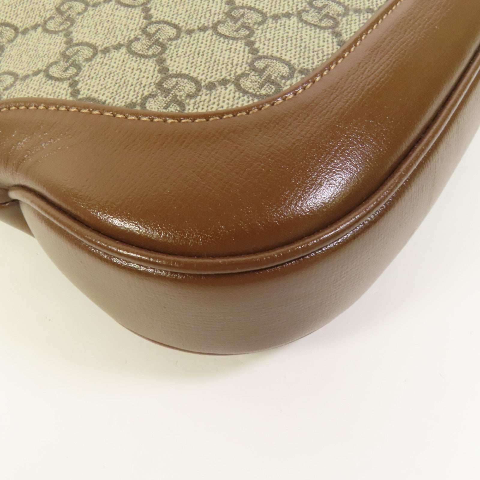 GUCCI 塗層帆布Jackie 1961 Small金扣肩背袋