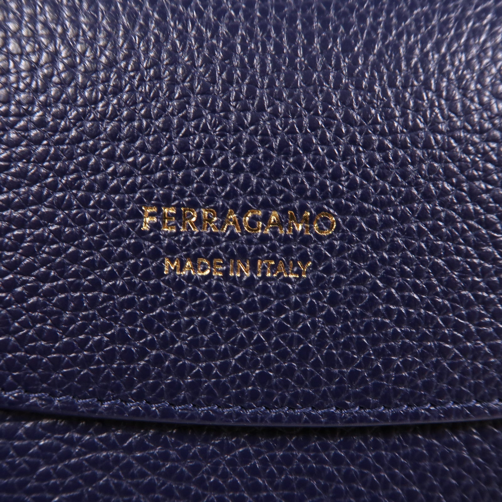 Salvatore Ferragamo 【激減優惠】牛皮皮革Small East West Tote肩背袋