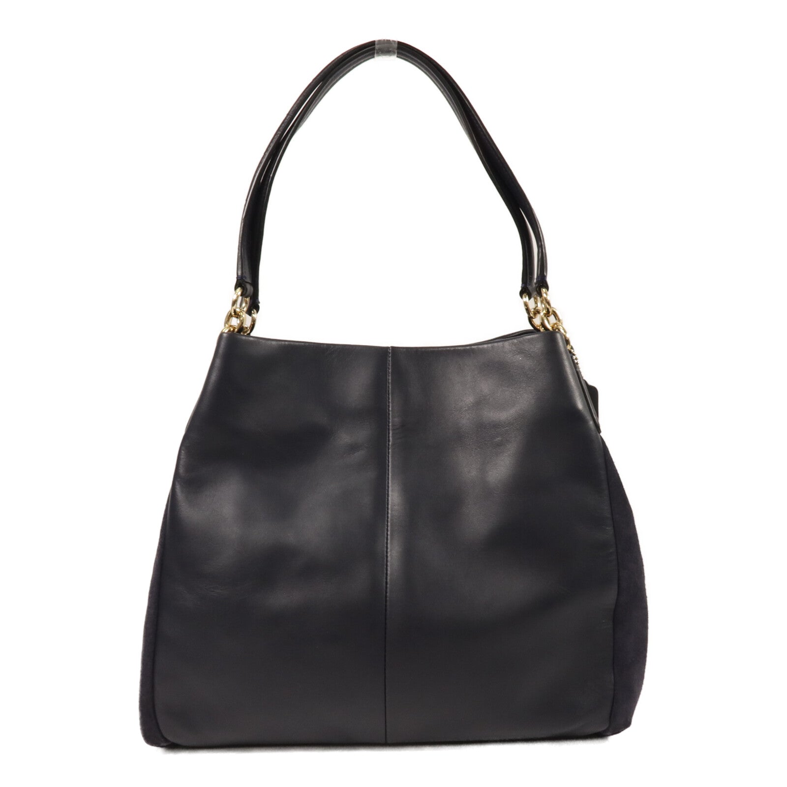 COACH 牛皮/麂皮皮革Shoulder Bag肩背袋