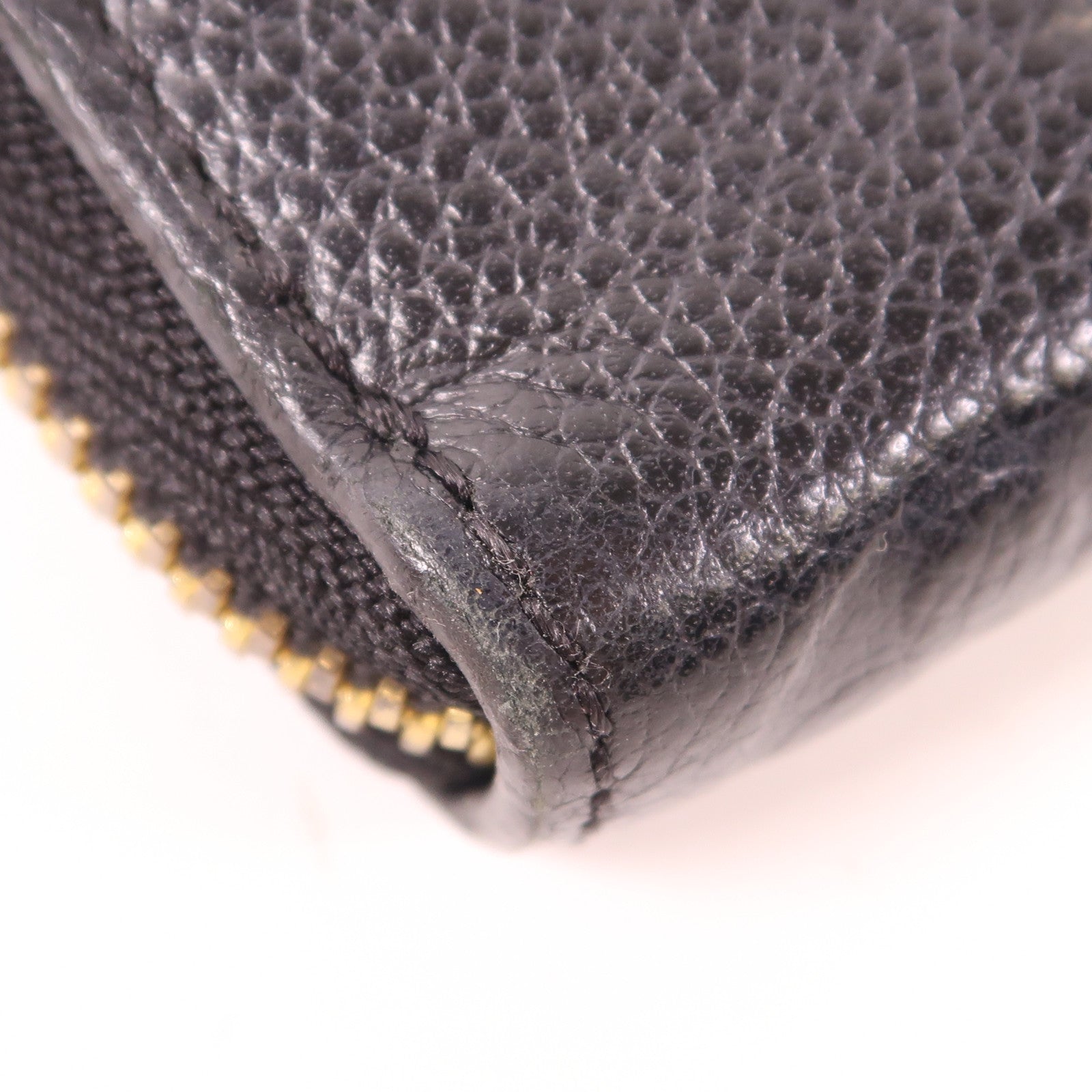 LOUIS VUITTON Monogram Empreinte Portefeuille Wallet Long Wallet金扣拉鏈長錢包