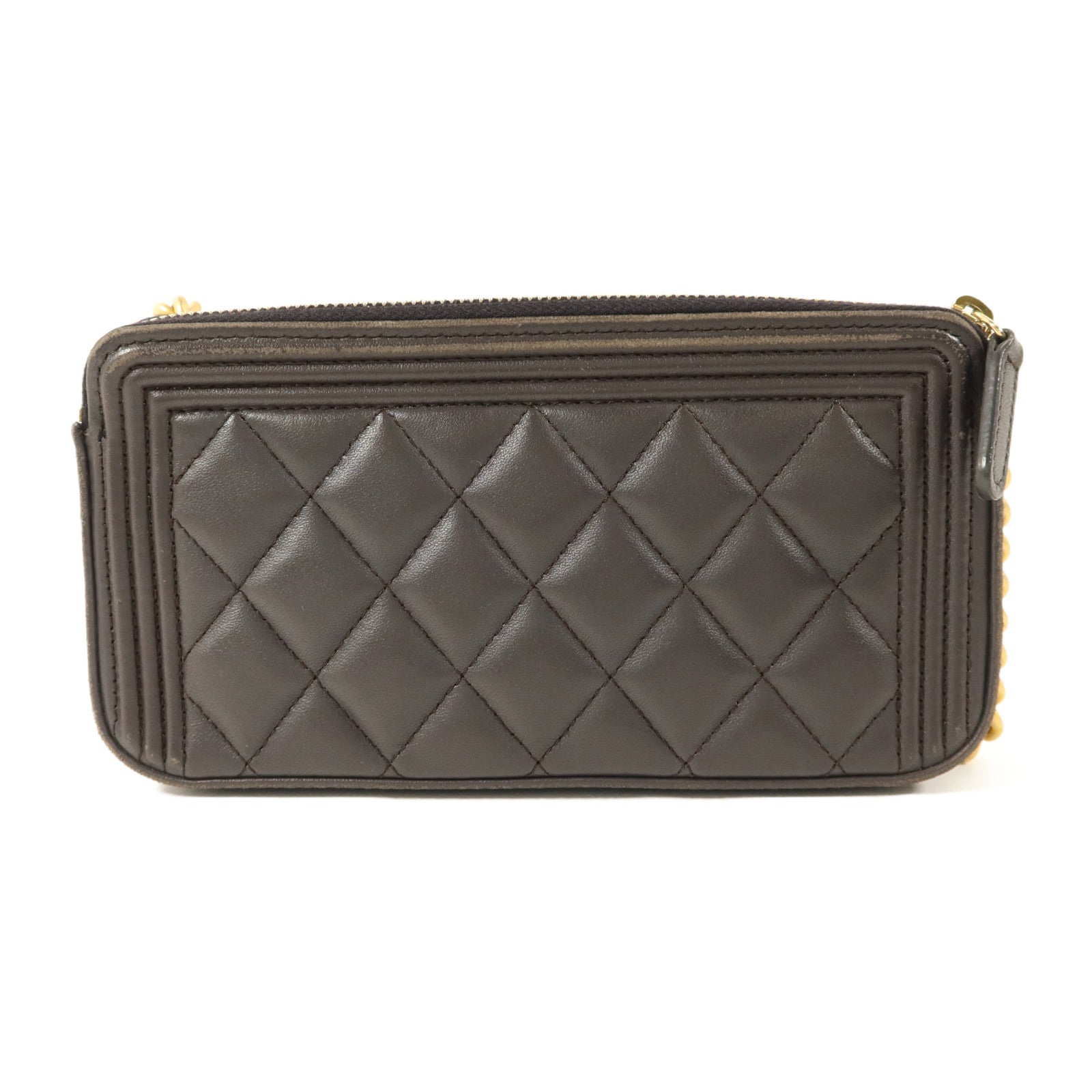 CHANEL 羊皮皮革Chain Shoulder Bag鏈帶肩背袋