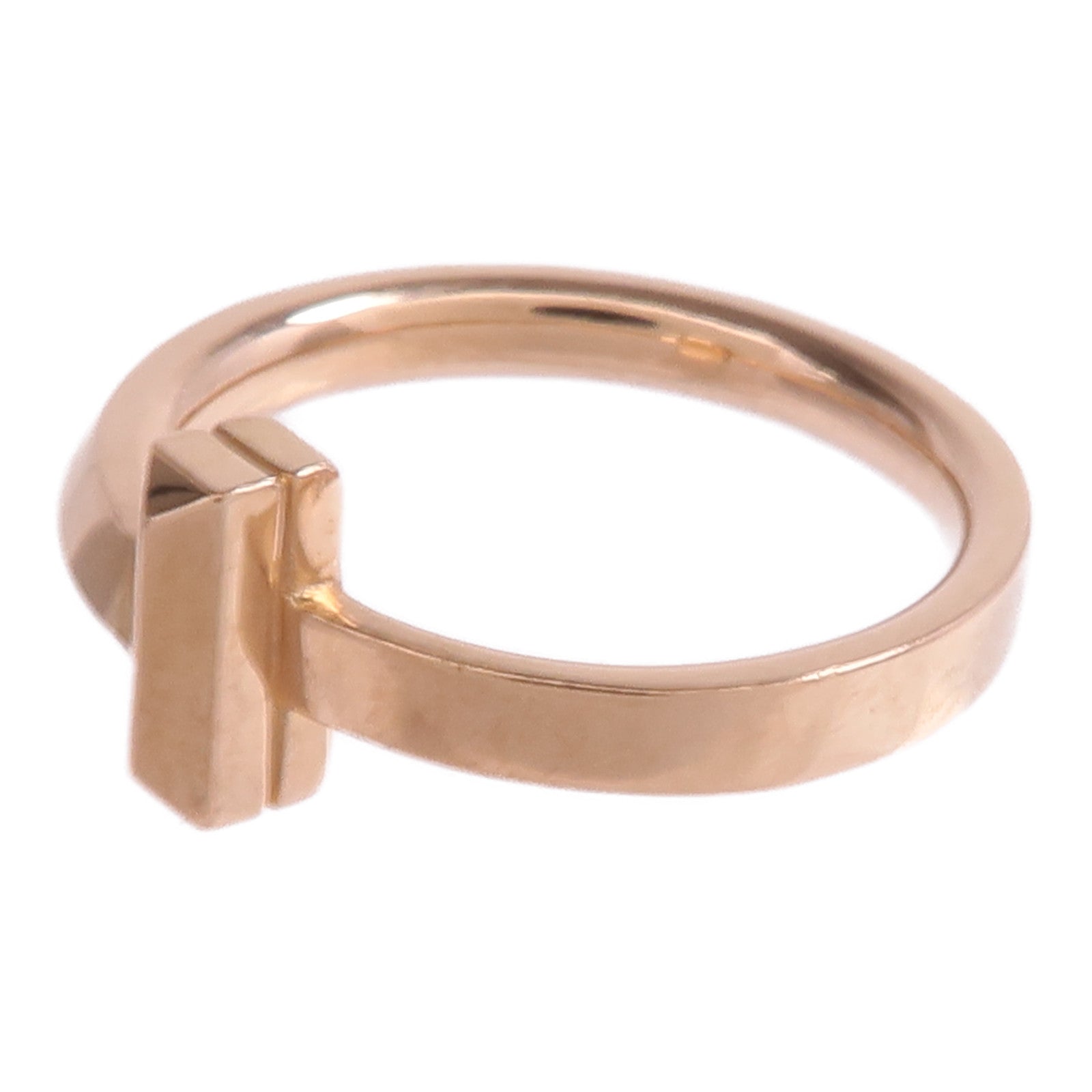 TIFFANY＆CO 【激減優惠】18K玫瑰金T1 Ring戒指US#3.75