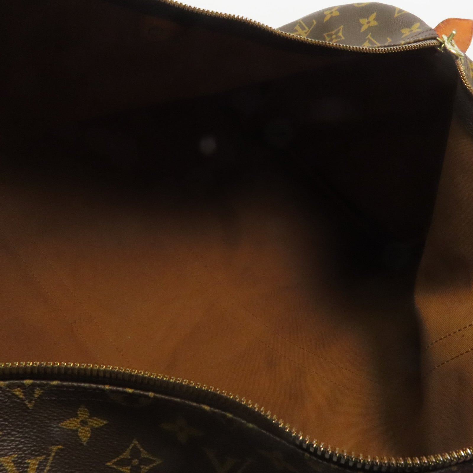 LOUIS VUITTON LV Keepall 55 Travel Boston Hand Bag M41424 Monogram Brown