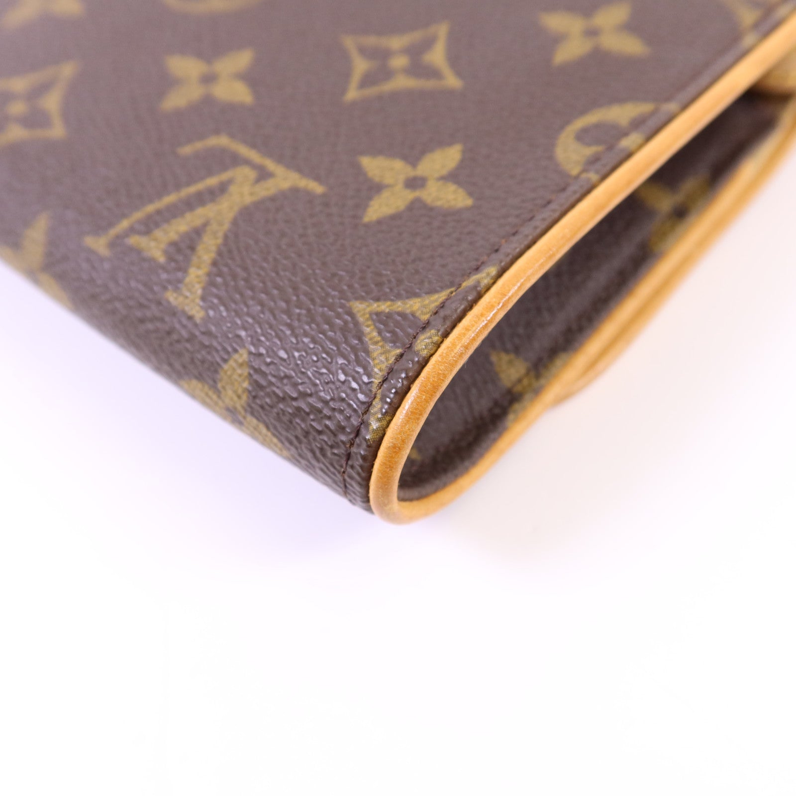 LOUIS VUITTON Monogram Pochette Twin GM金扣肩背袋