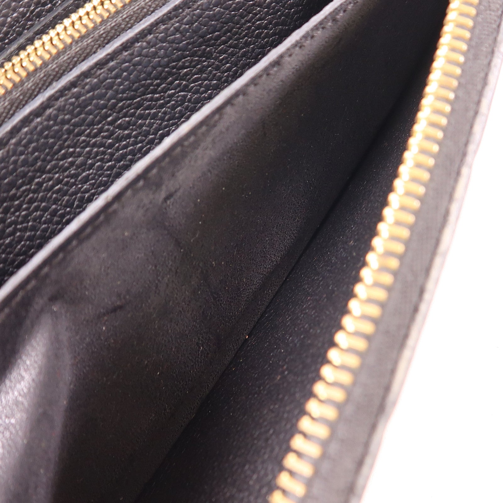 LOUIS VUITTON Monogram Empreinte Portefeuille Wallet Long Wallet金扣拉鏈長錢包