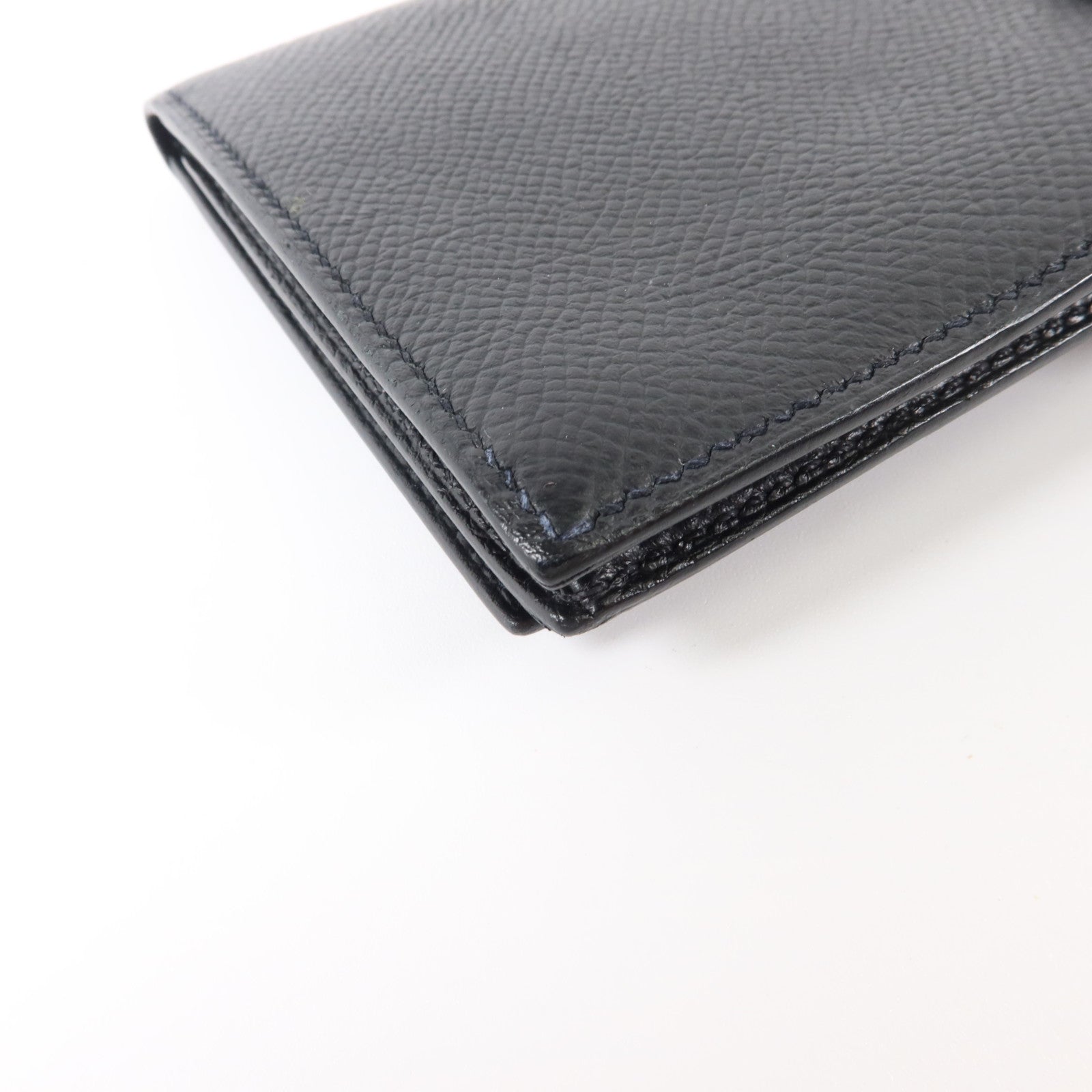 HERMES Epsom皮革Bearn Wallet長錢包Noir