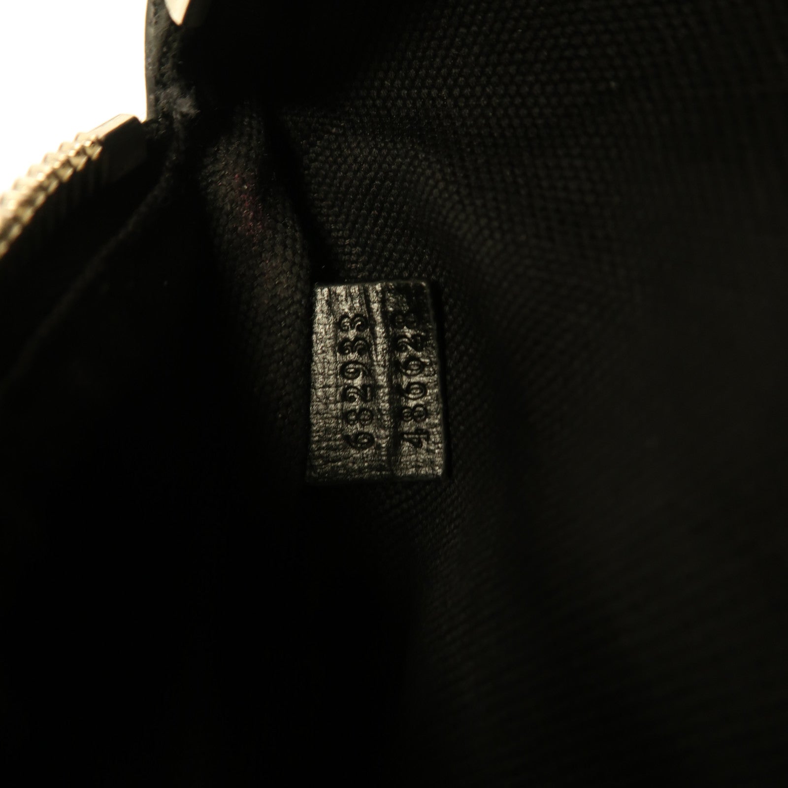 GUCCI 牛皮皮革/塗層帆布GG Retro銀扣腰包黑色