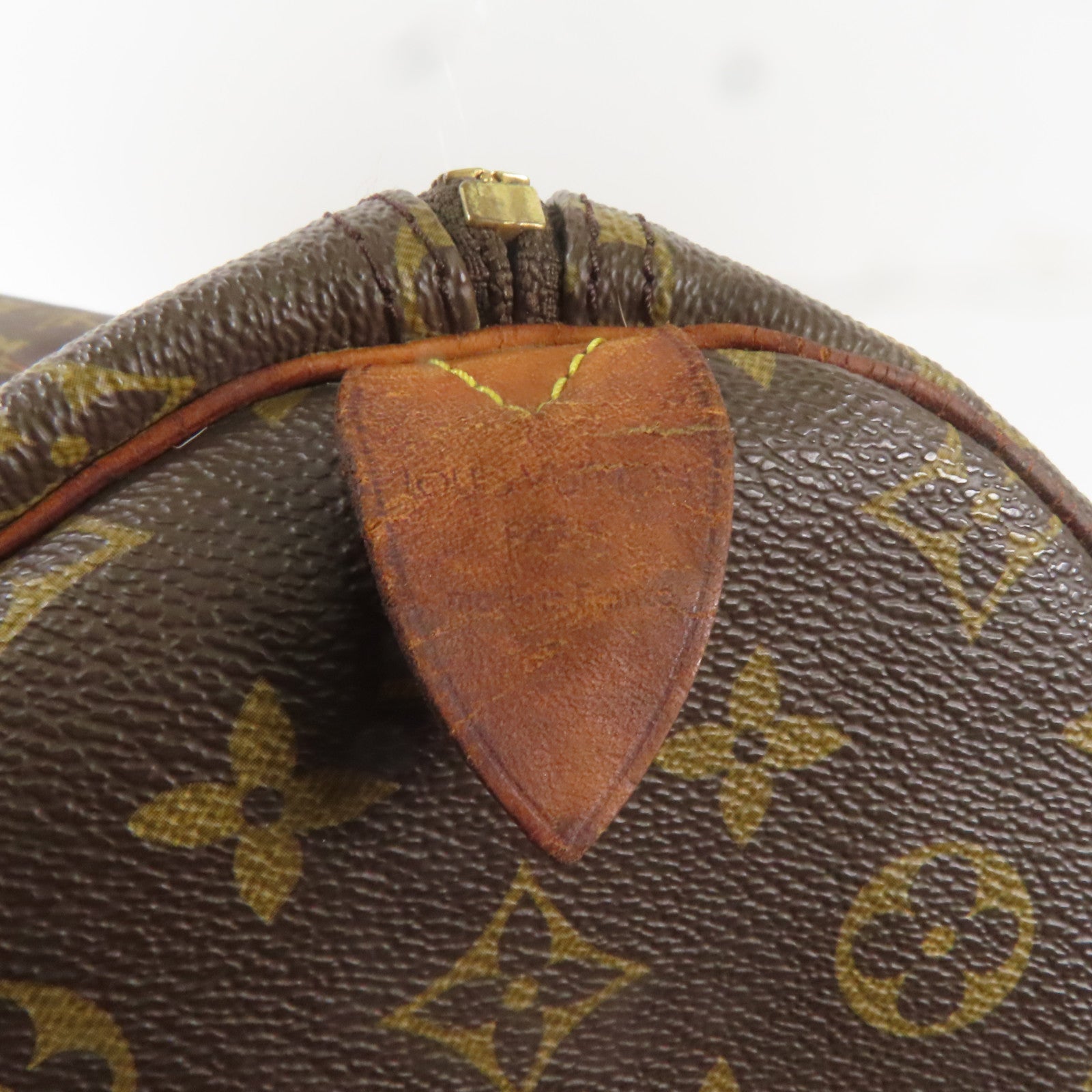 LOUIS VUITTON LV Keepall 55 Travel Boston Hand Bag M41424 Monogram Brown
