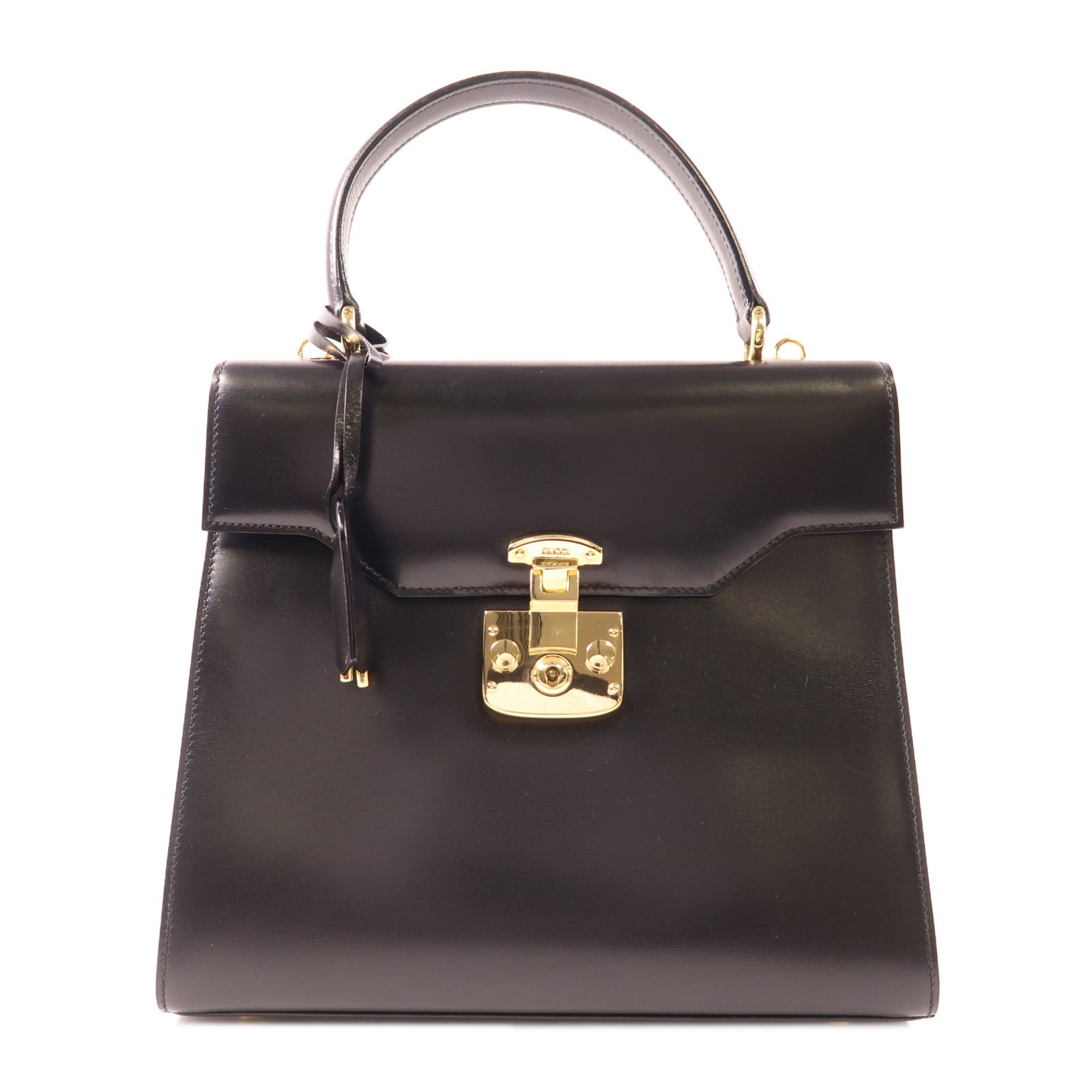 GUCCI 牛皮皮革Lady Lock Hand Bag金扣手挽袋