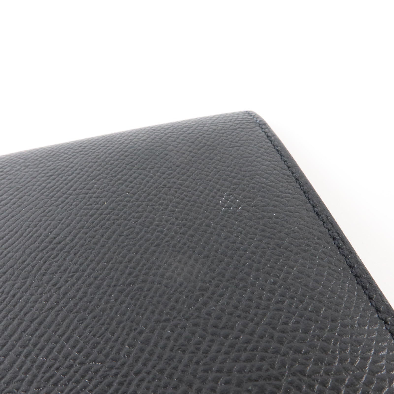 HERMES Epsom皮革Bearn Wallet長錢包Noir