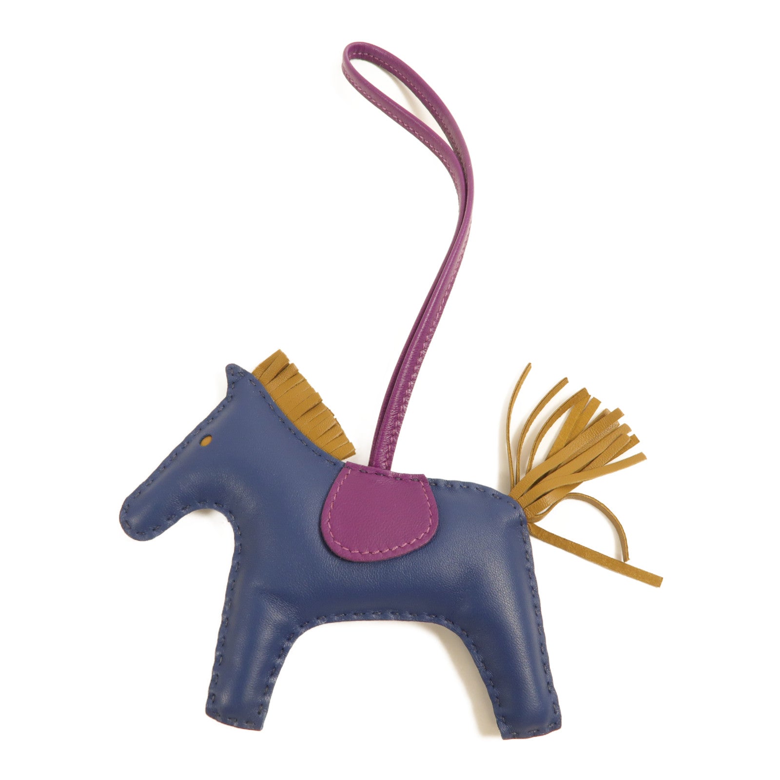 HERMES Milo皮革Rodeo MM掛飾