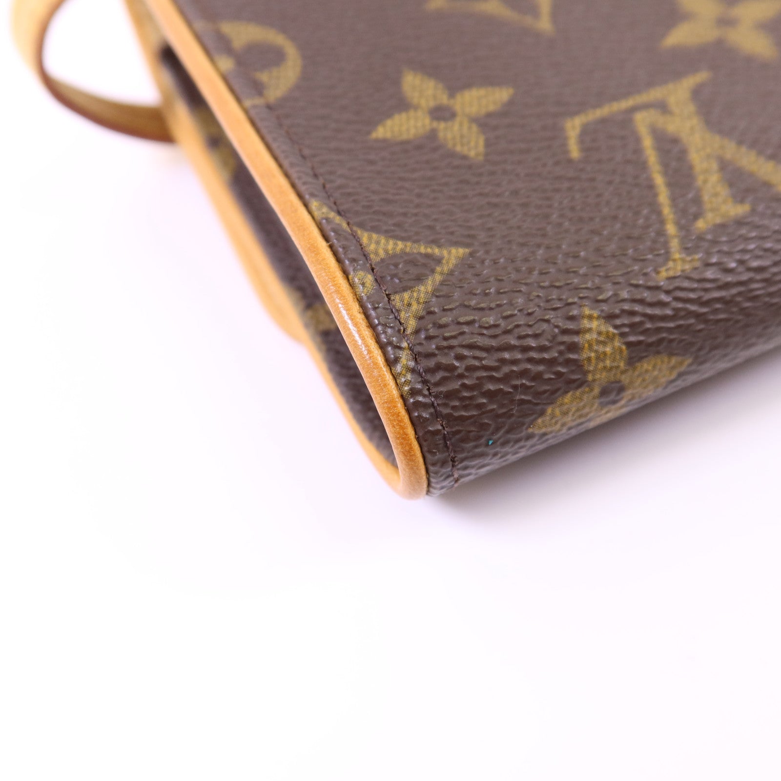 LOUIS VUITTON Monogram Pochette Twin GM金扣肩背袋