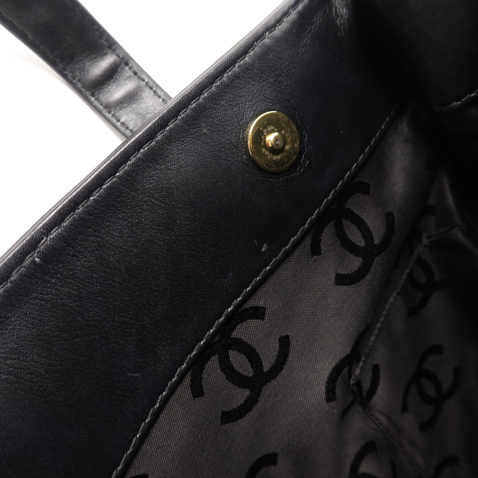 CHANEL 牛皮皮革Vintage Handbag肩背袋