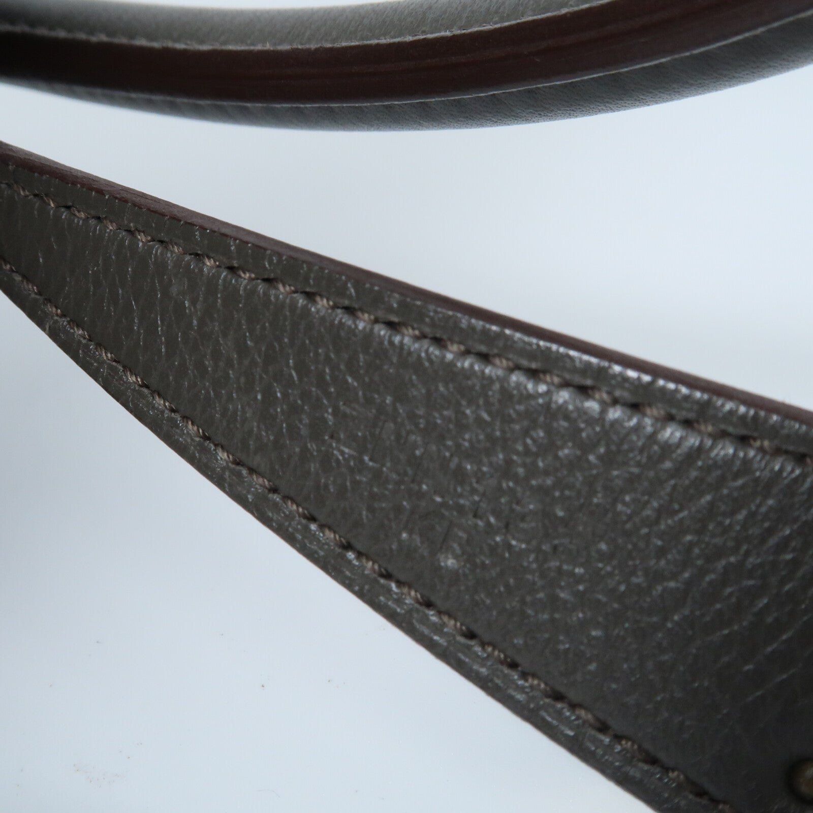 HERMES Evercolor皮革Lindy 26金扣手挽肩背兩用袋Etain