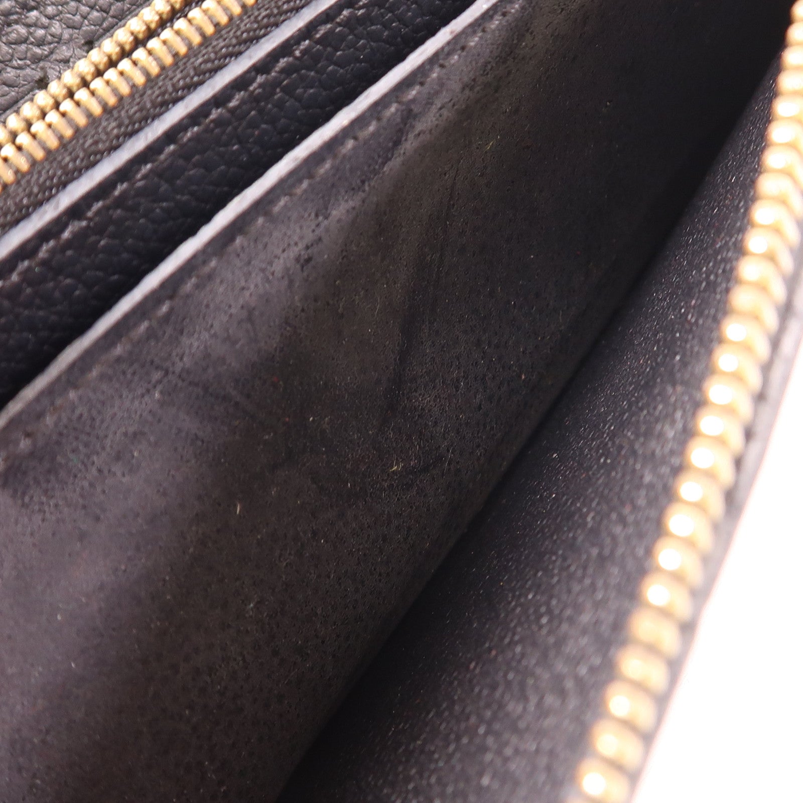 LOUIS VUITTON Monogram Empreinte Portefeuille Wallet Long Wallet金扣拉鏈長錢包