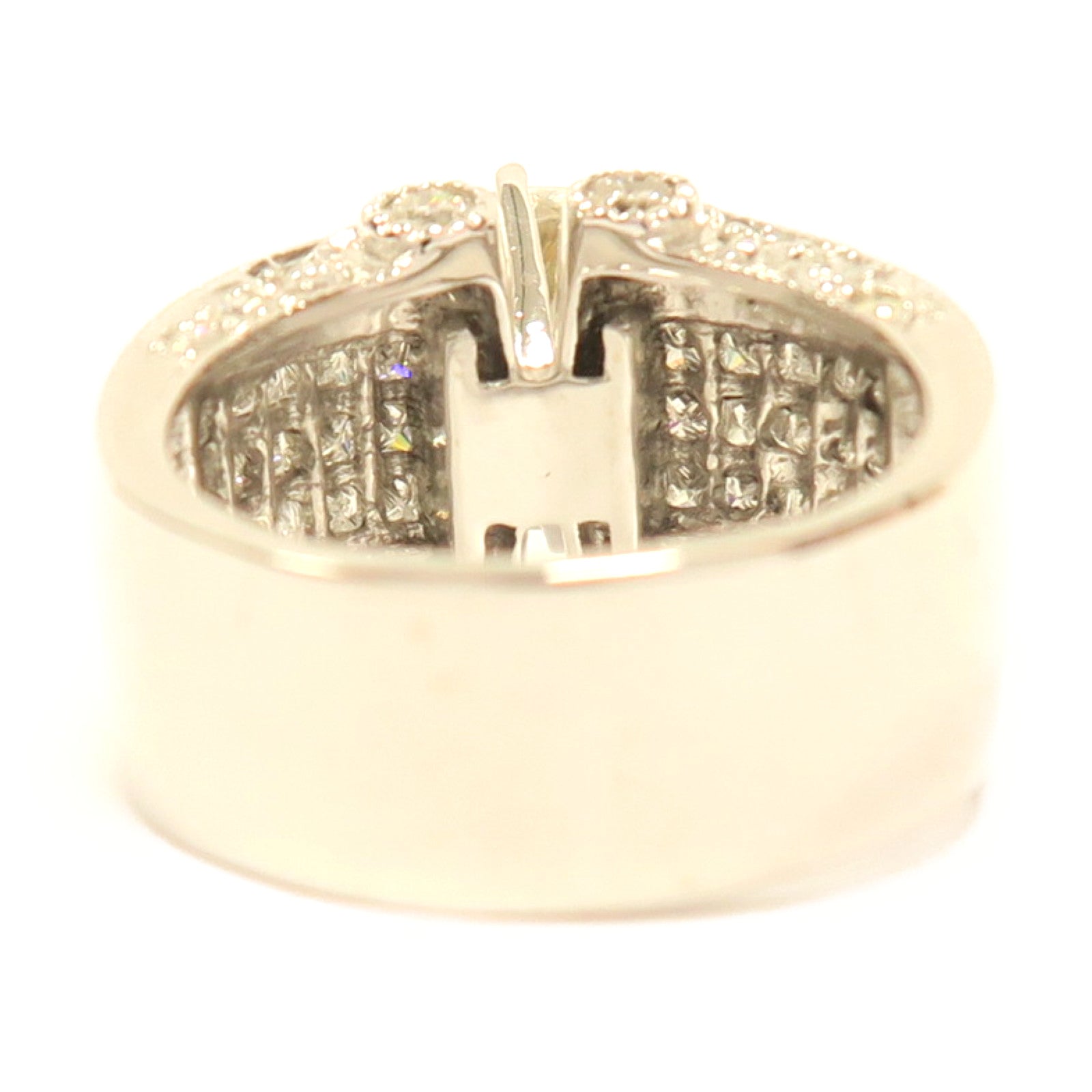 JEWELRY **【激減優惠】14K白金Diamond 9.9g 3.46ct鑽石戒指US#6.75