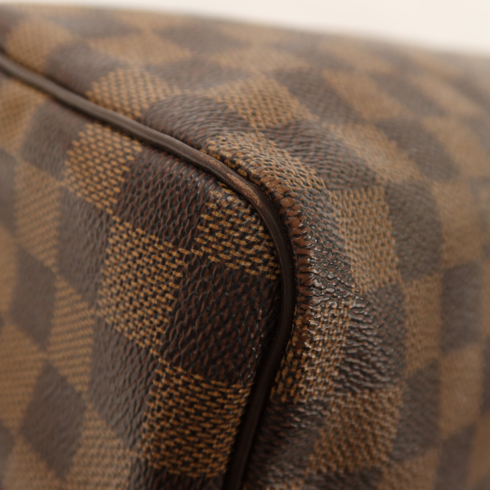 LOUIS VUITTON Damier Speedy Bandouliere 30金扣手挽肩背兩用袋