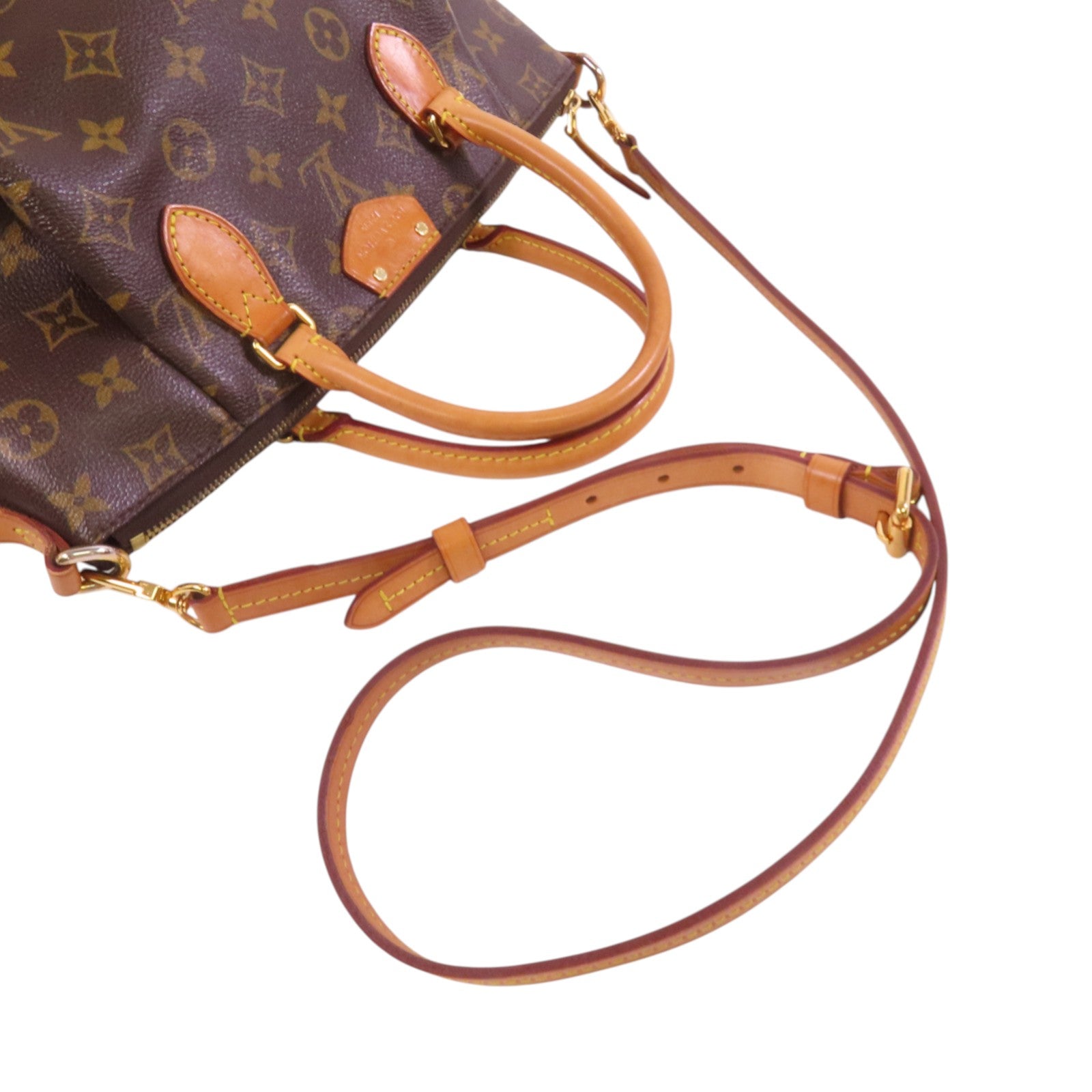 LOUIS VUITTON Monogram Turenne PM金扣手挽肩背兩用袋