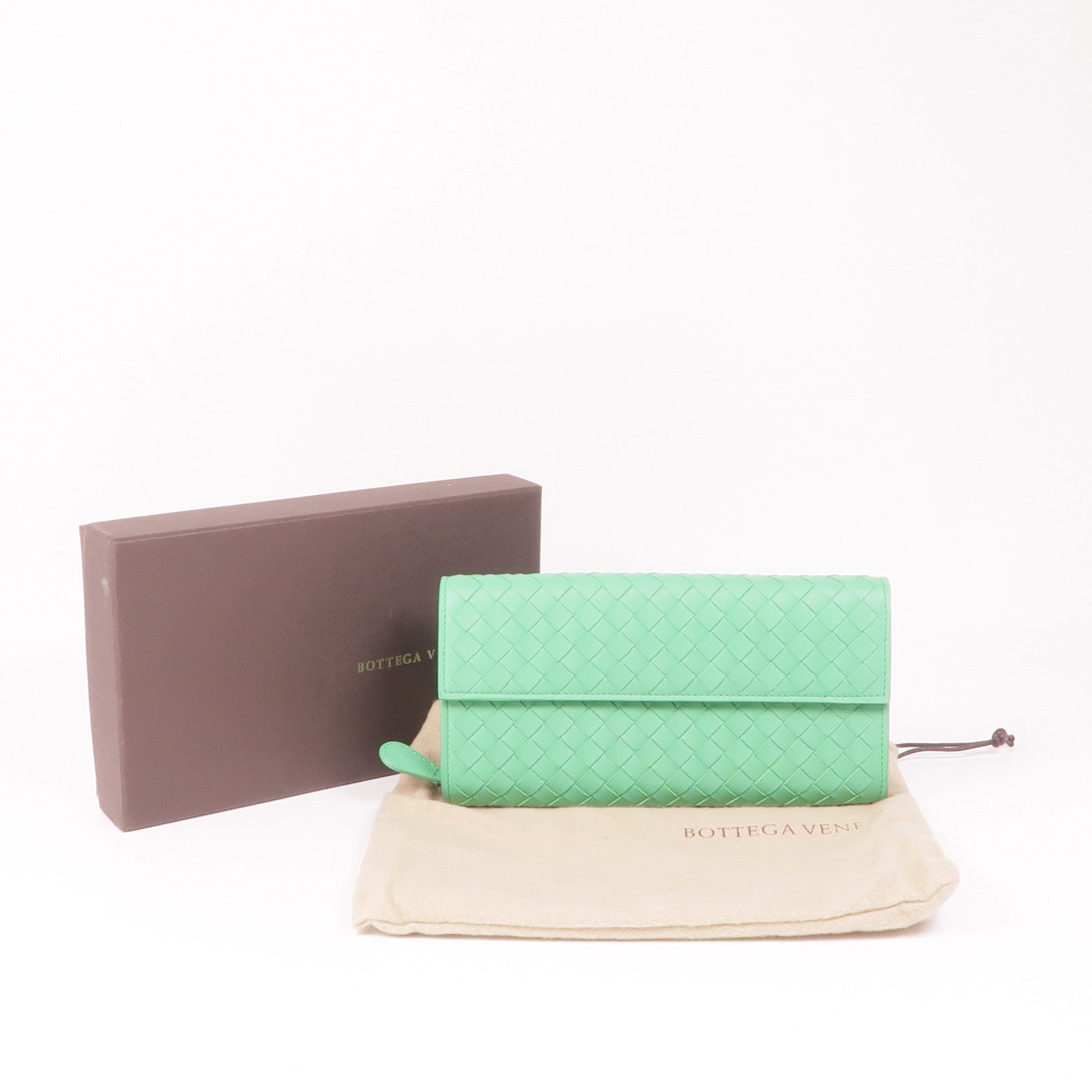 BOTTEGA VENETA 羊皮皮革Long Wallet長錢包