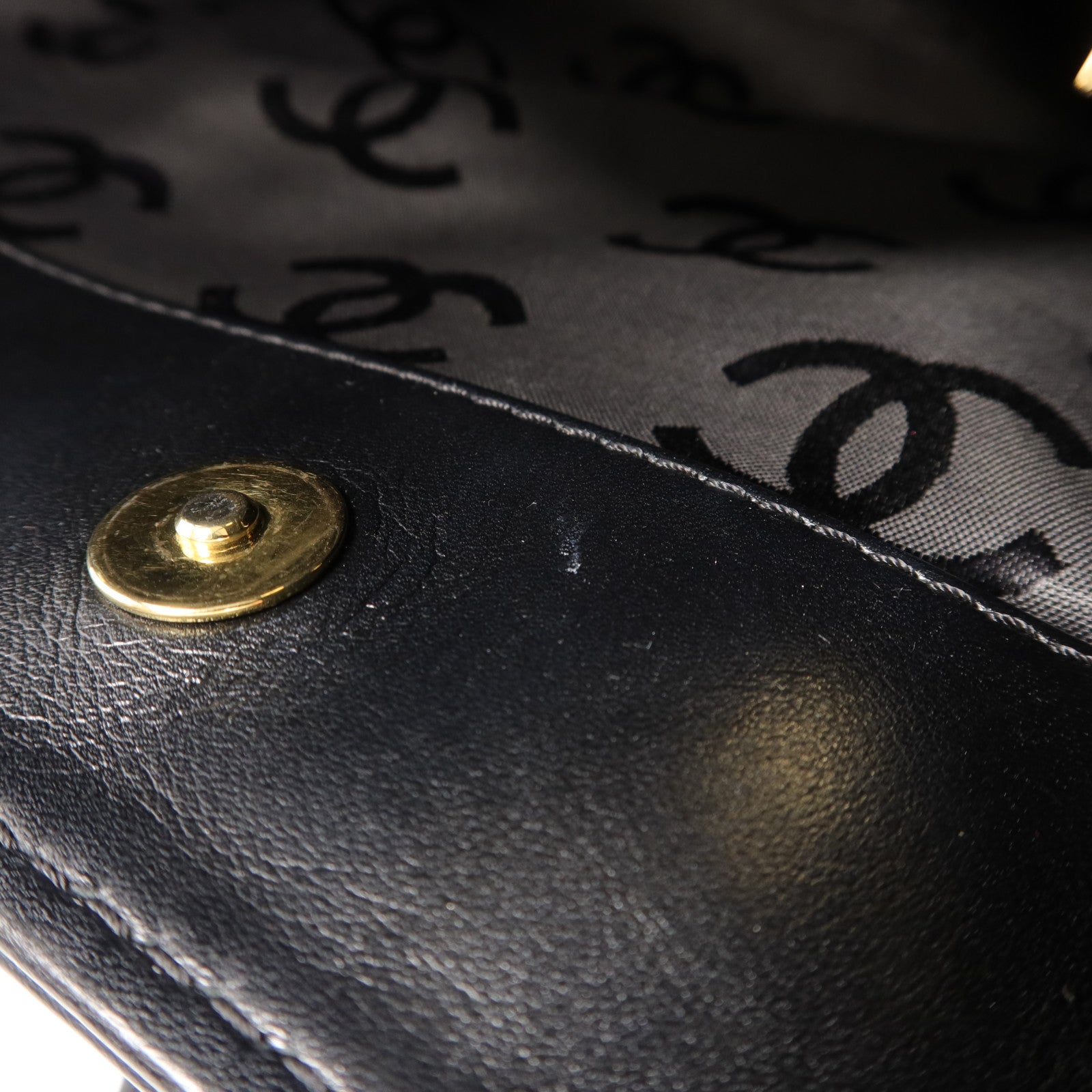 CHANEL 牛皮皮革Vintage Handbag肩背袋