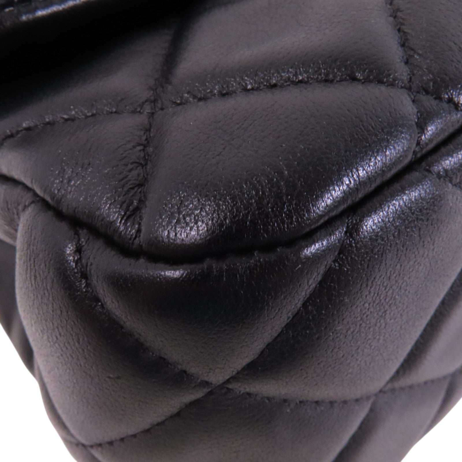 CHANEL 羊皮皮革Lady Handle金扣手挽肩背兩用袋