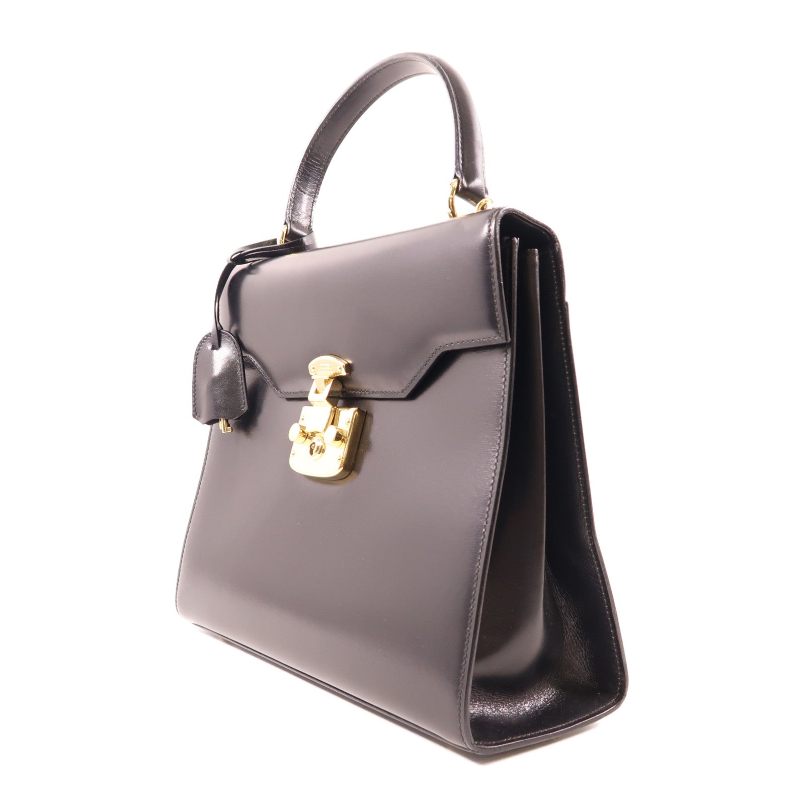 GUCCI 牛皮皮革Lady Lock Hand Bag金扣手挽袋