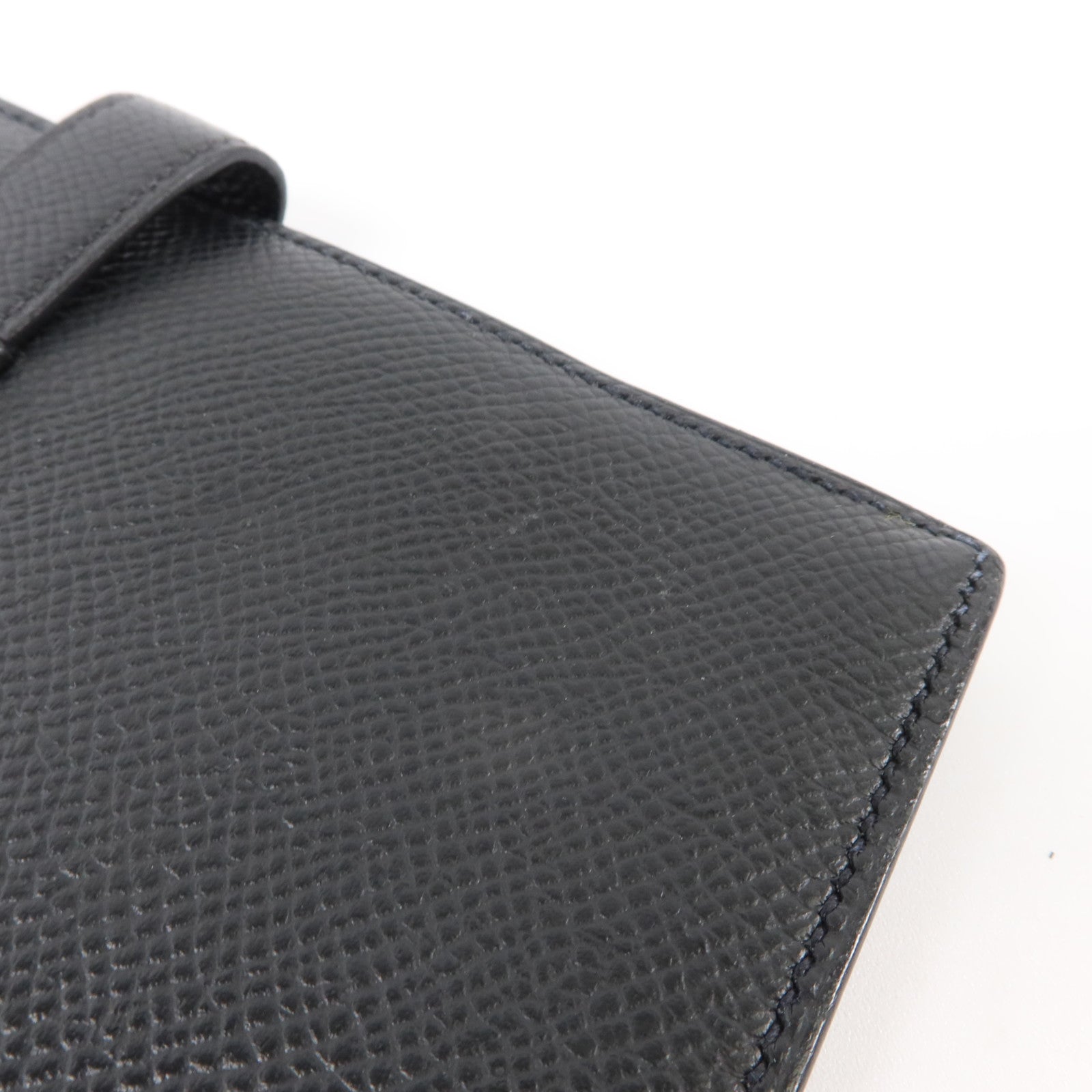 HERMES Epsom皮革Bearn Wallet長錢包Noir