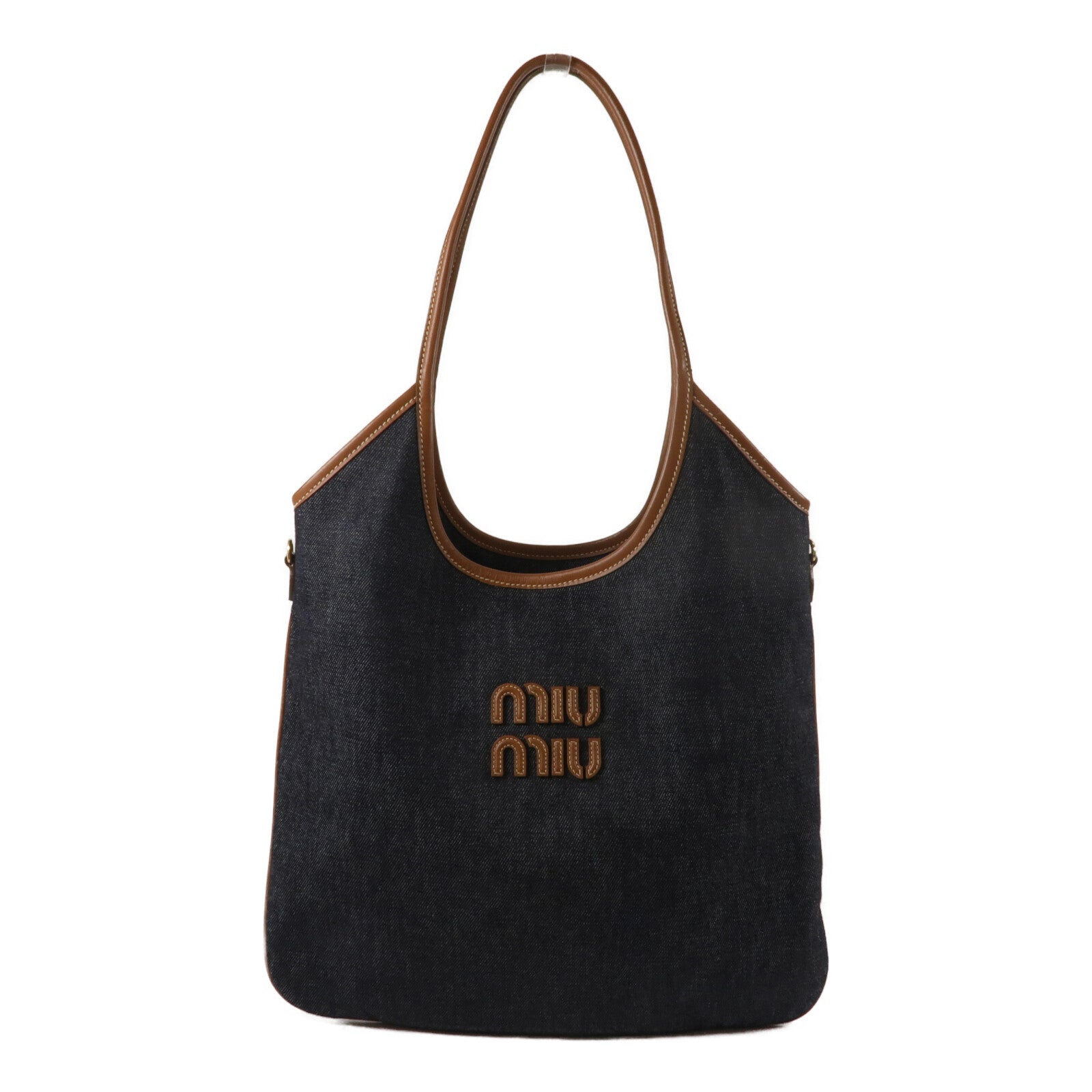 Miu Miu 帆布Ivy Hobo肩背袋