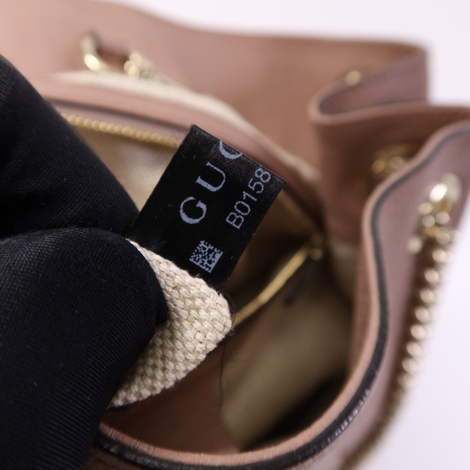 GUCCI 牛皮皮革Shoulder Bag金扣鏈帶肩背袋