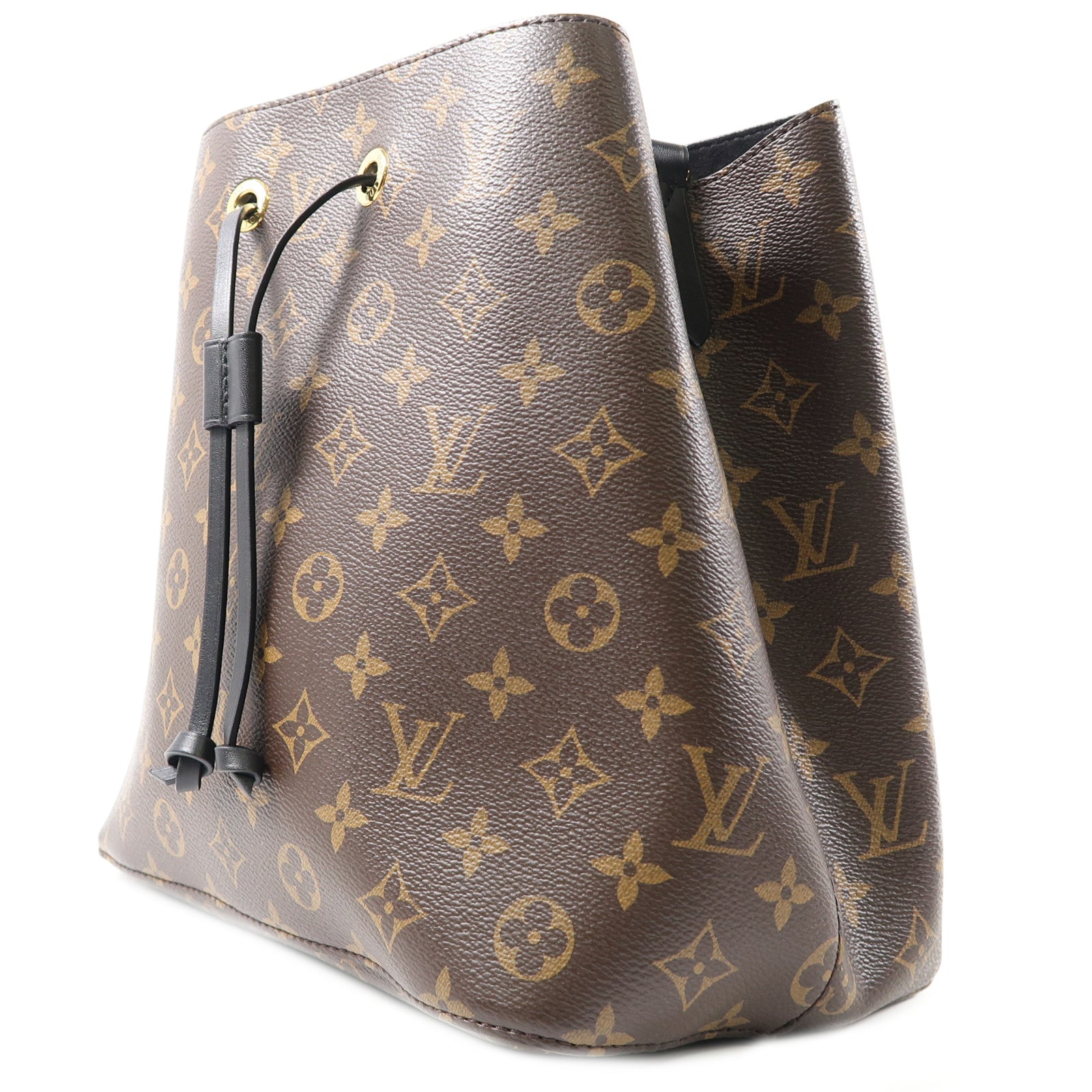 LOUIS VUITTON Monogram Neo Noe金扣肩背袋啡色