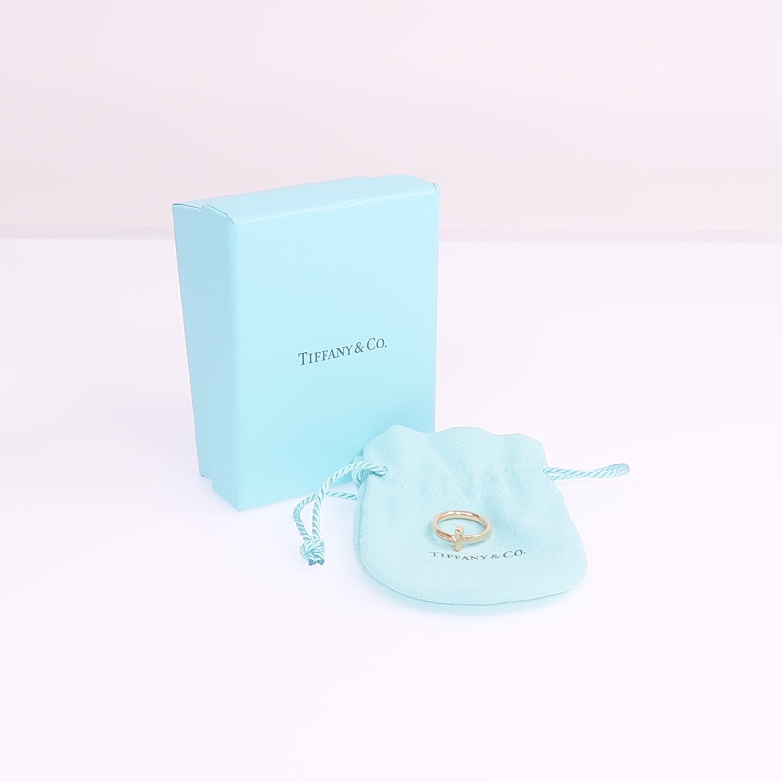 TIFFANY＆CO 【激減優惠】18K玫瑰金T1 Ring戒指US#3.75