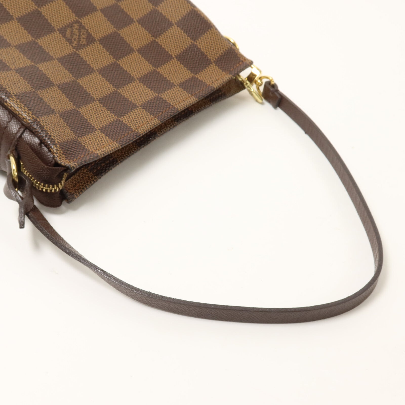 LOUIS VUITTON Damier Trousse Makeup Accessory Pouch手挽袋