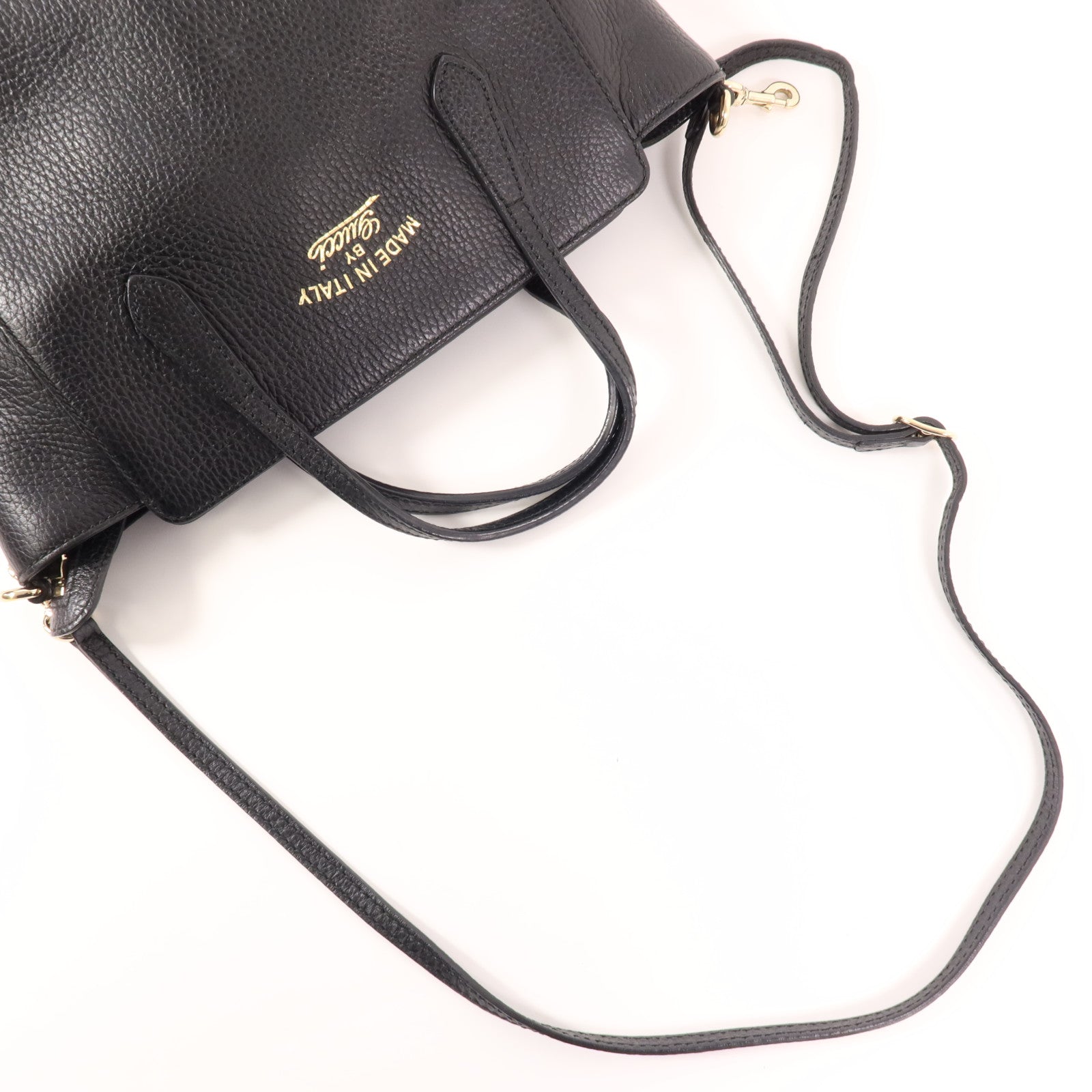 GUCCI 牛皮皮革2 Way Shoulder金扣手挽肩背兩用袋
