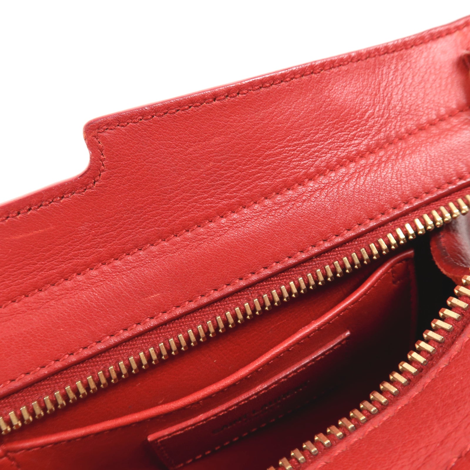 SAINT LAURENT 牛皮皮革Y Line金扣手挽肩背兩用袋