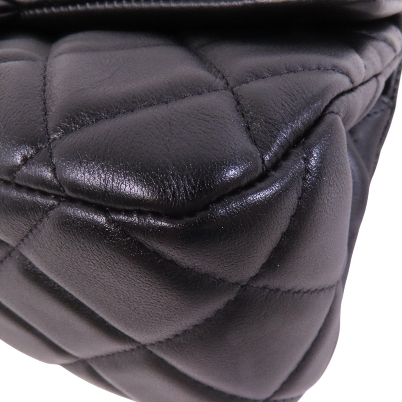 CHANEL 羊皮皮革Lady Handle金扣手挽肩背兩用袋