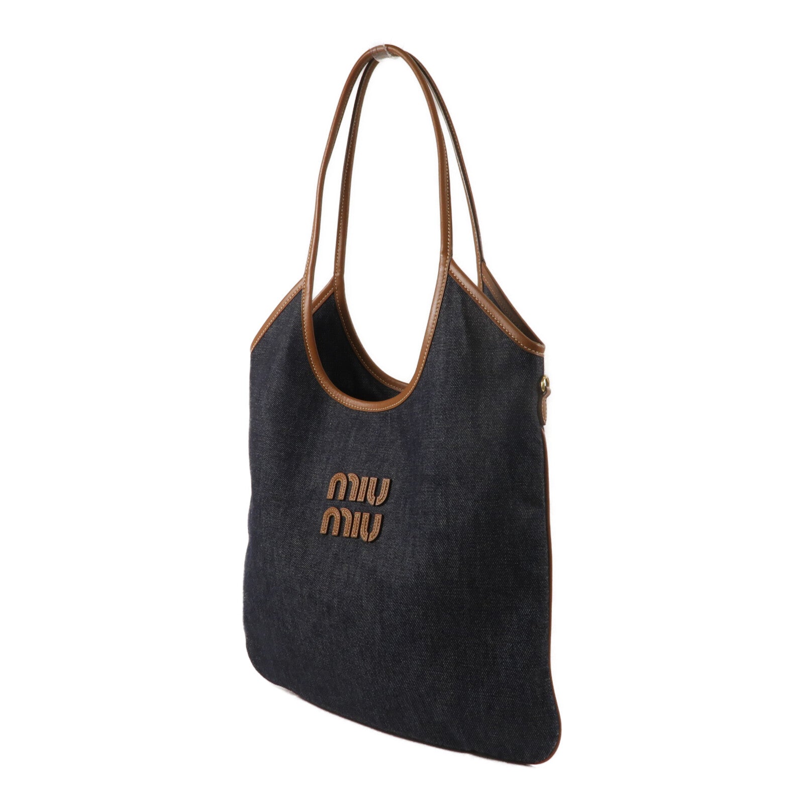 Miu Miu 帆布Ivy Hobo肩背袋