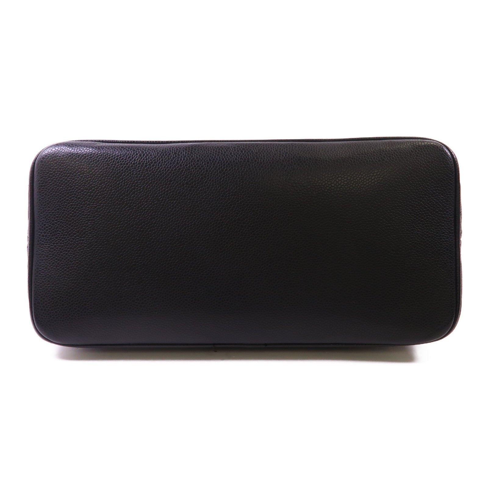 CHANEL 牛皮皮革Handbag金扣手挽袋