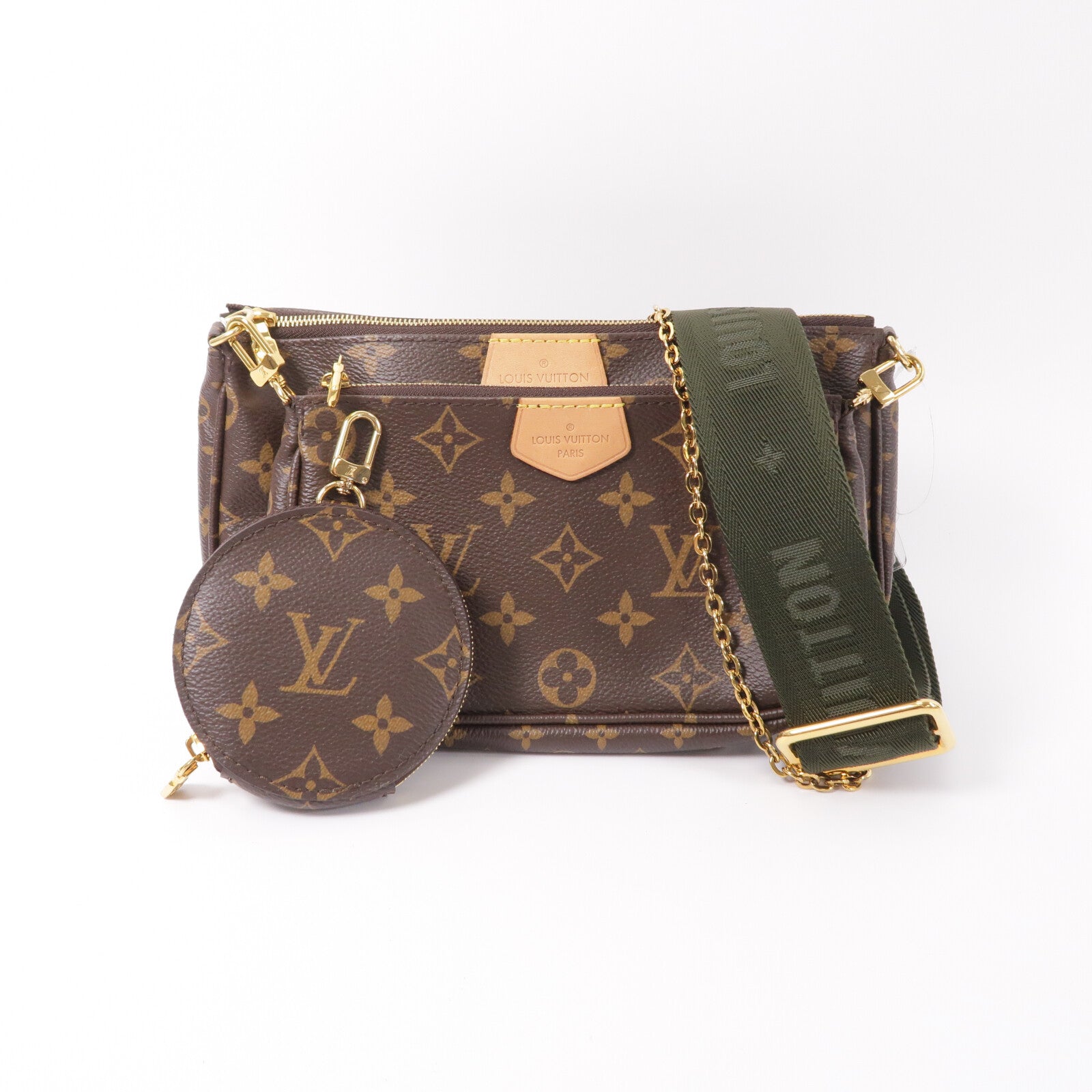 LOUIS VUITTON Monogram Multi Pochette Accessoires手挽肩背兩用袋