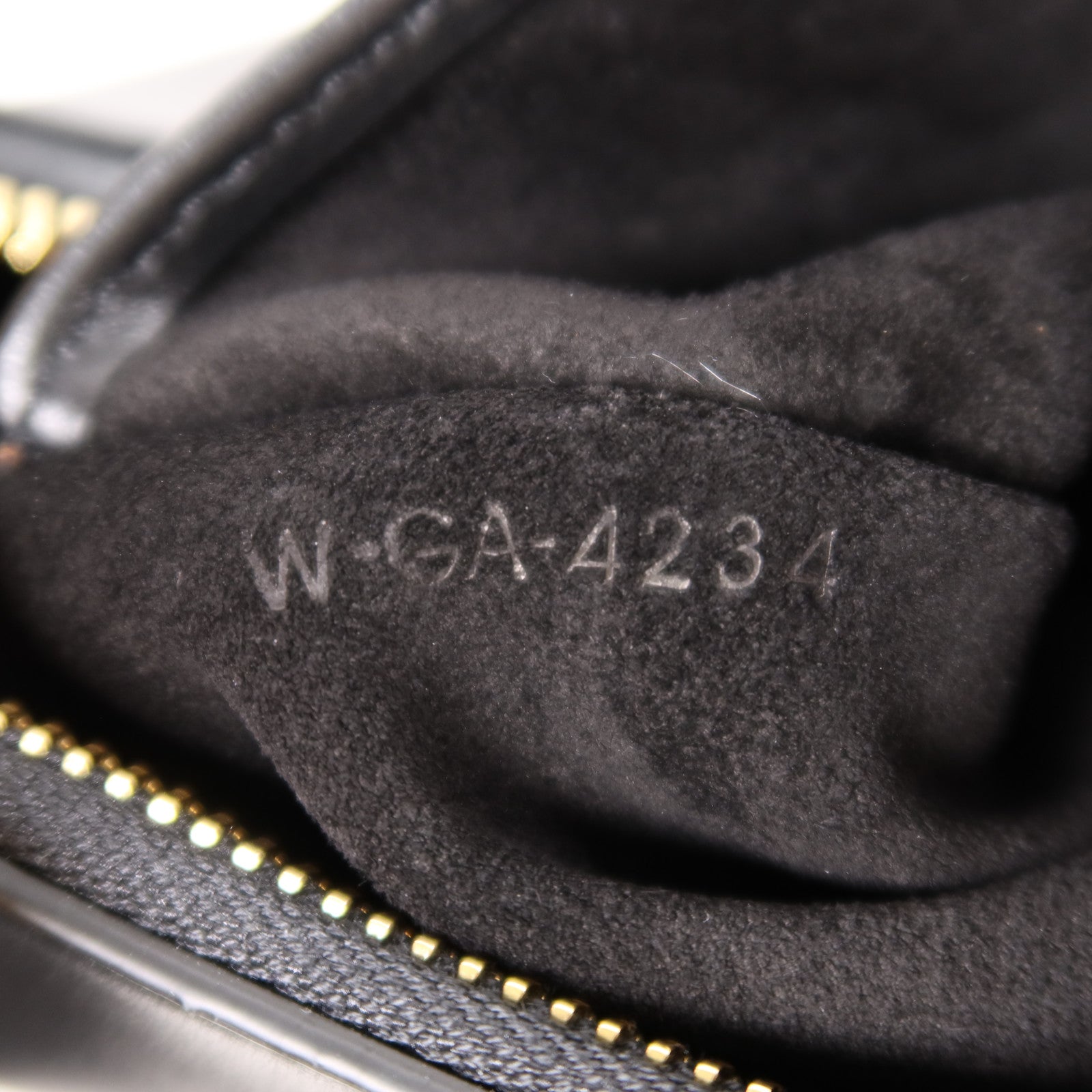 CELINE GHW Ava Shoulder Bag Calfskin Leather Black 6962