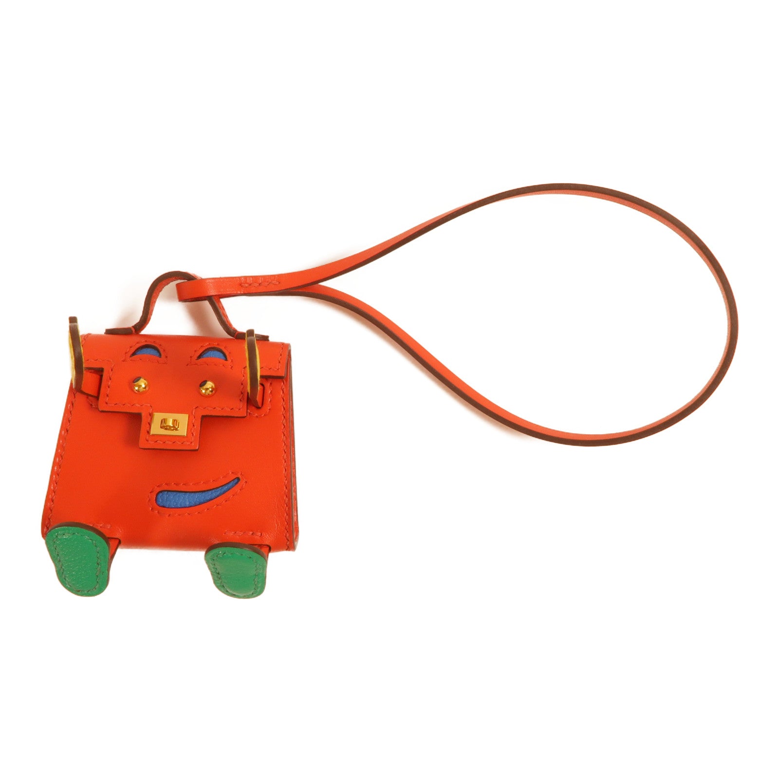 HERMES Swift皮革Kelly Doll Charm掛飾
