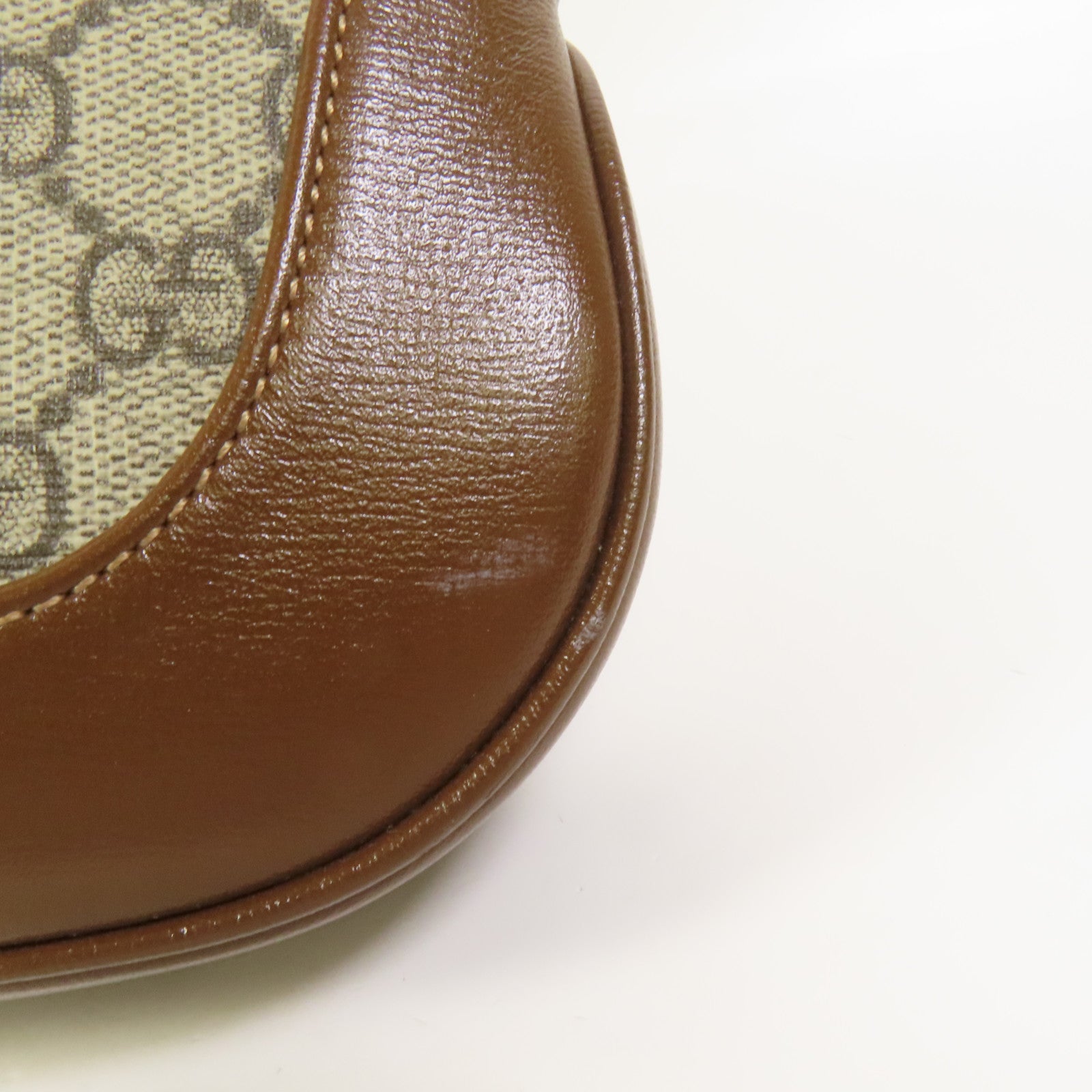 GUCCI 塗層帆布Jackie 1961 Small金扣肩背袋