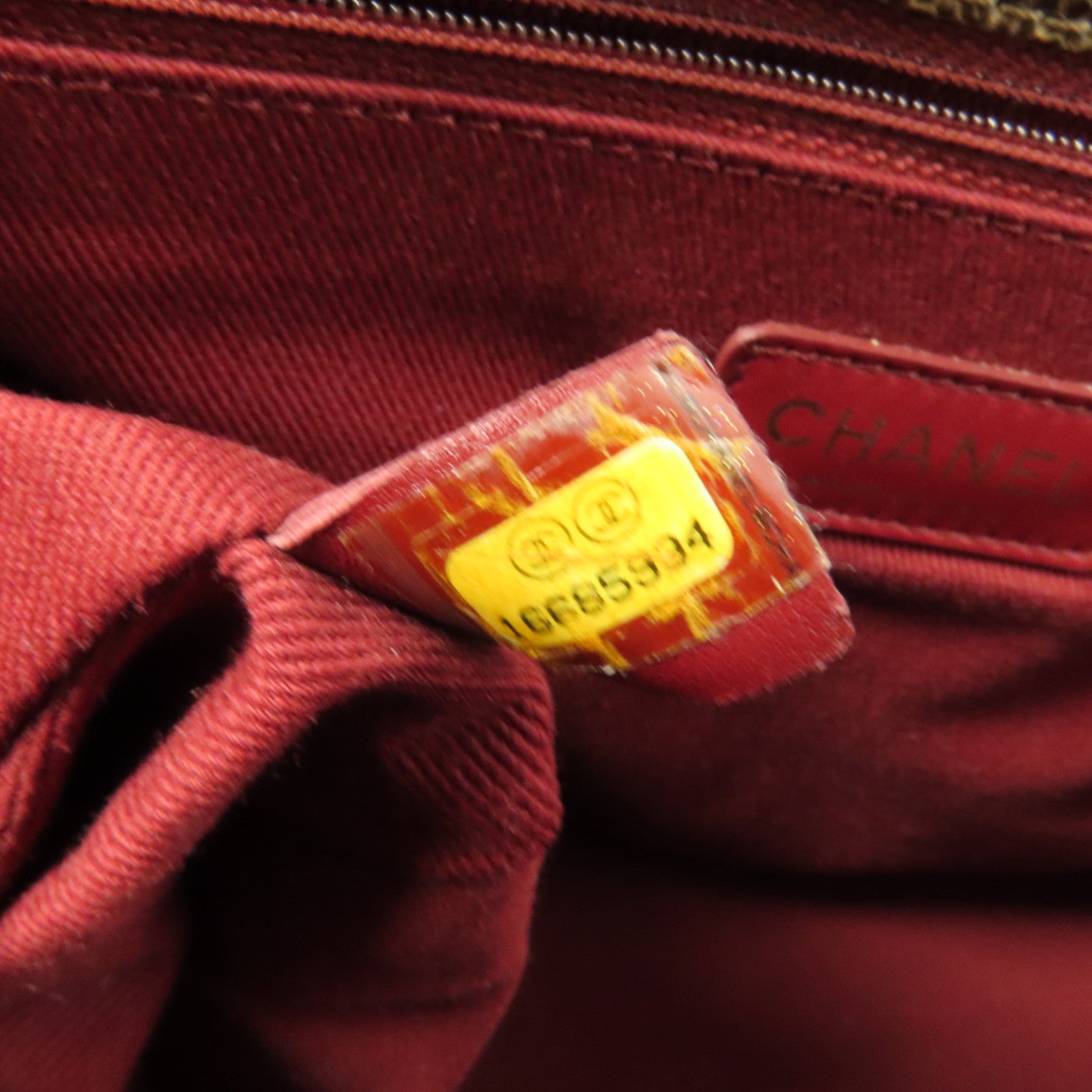 CHANEL 牛皮皮革Shoulder Bag金扣手挽肩背兩用袋